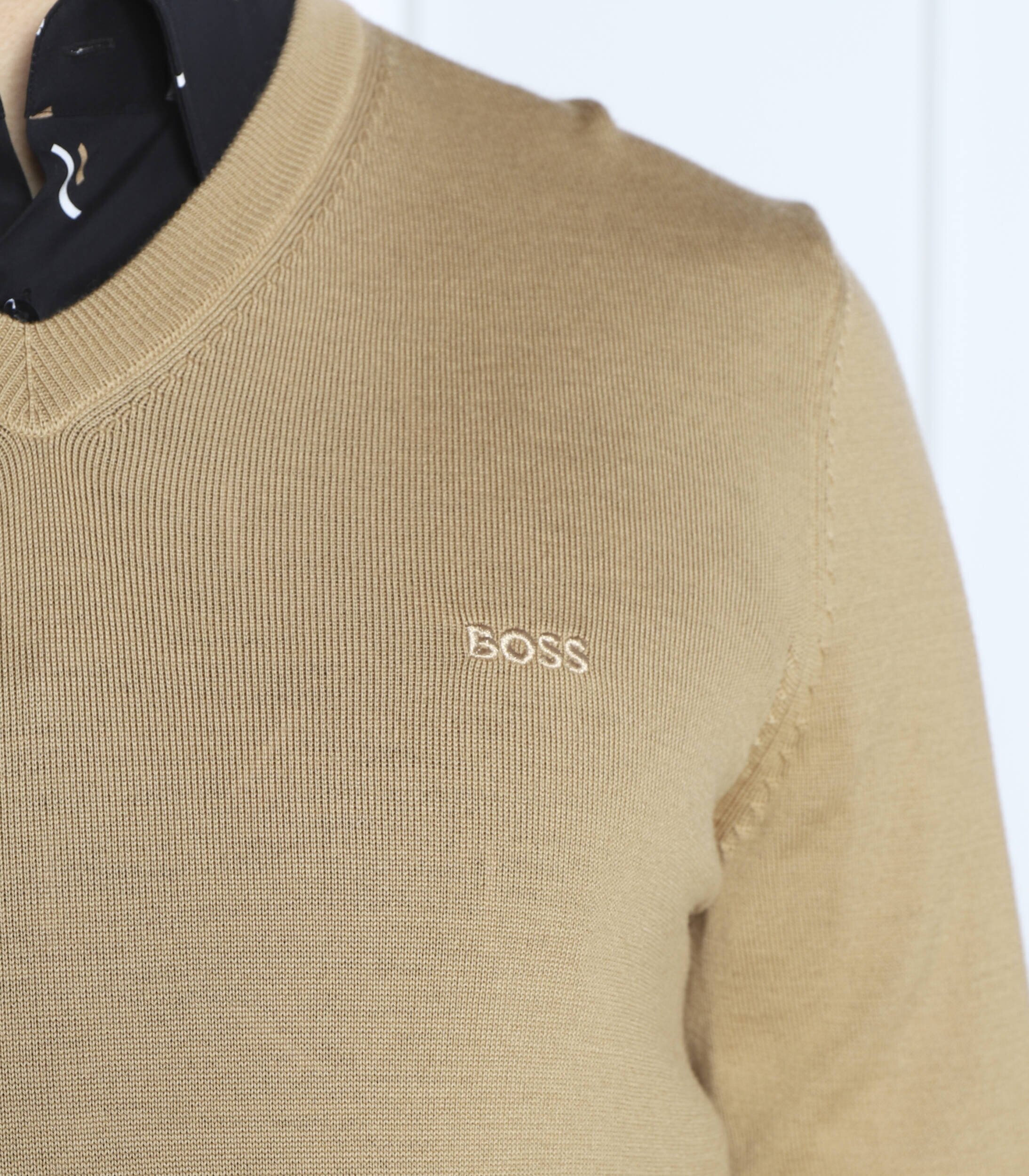 BOSS Black de lână pulover baram-l | regular fit