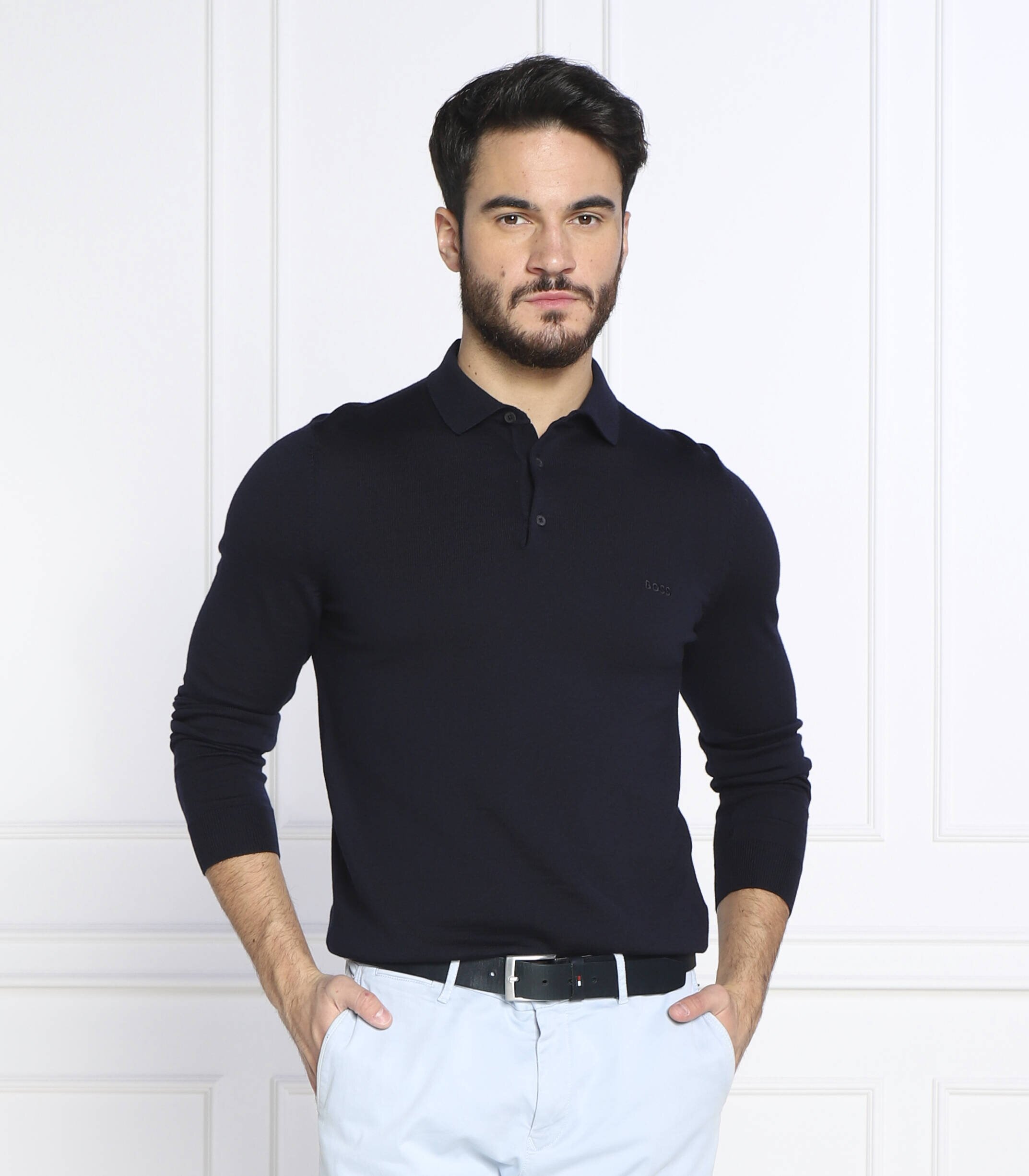 BOSS Black De lână pulover Bono-L | regular fit