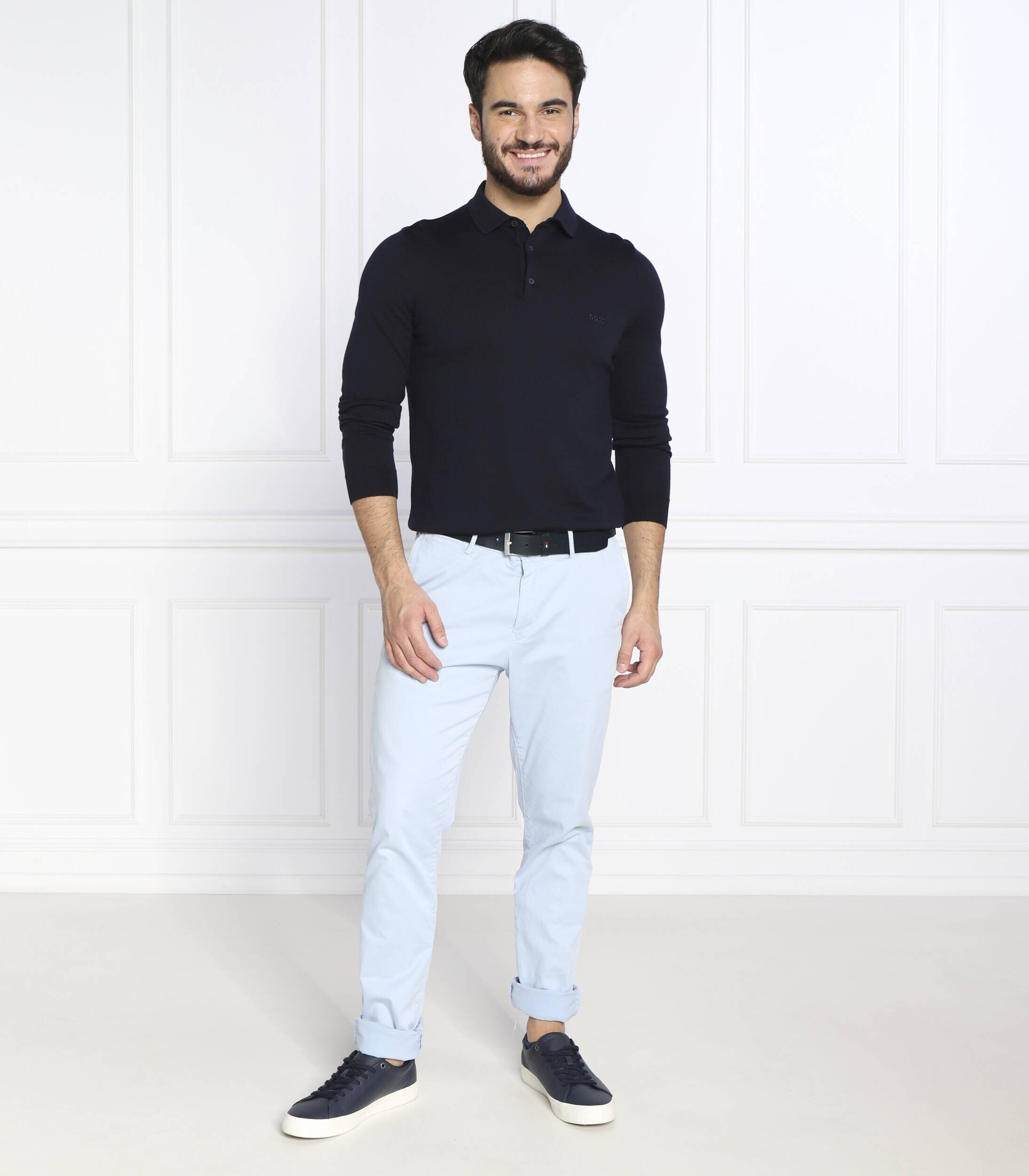 BOSS Black De lână pulover Bono-L | regular fit