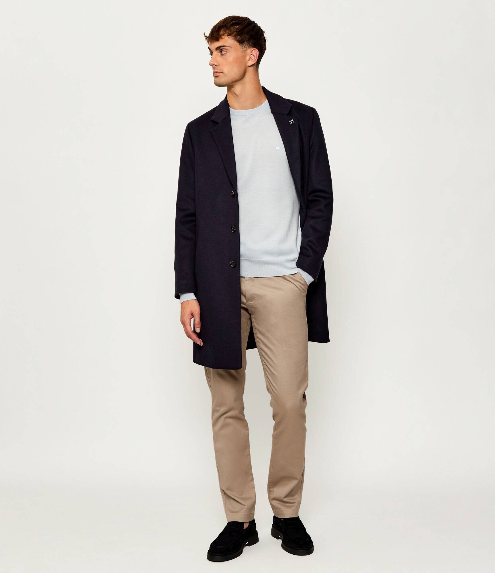 BOSS Black De lână pulover Botto-L | regular fit