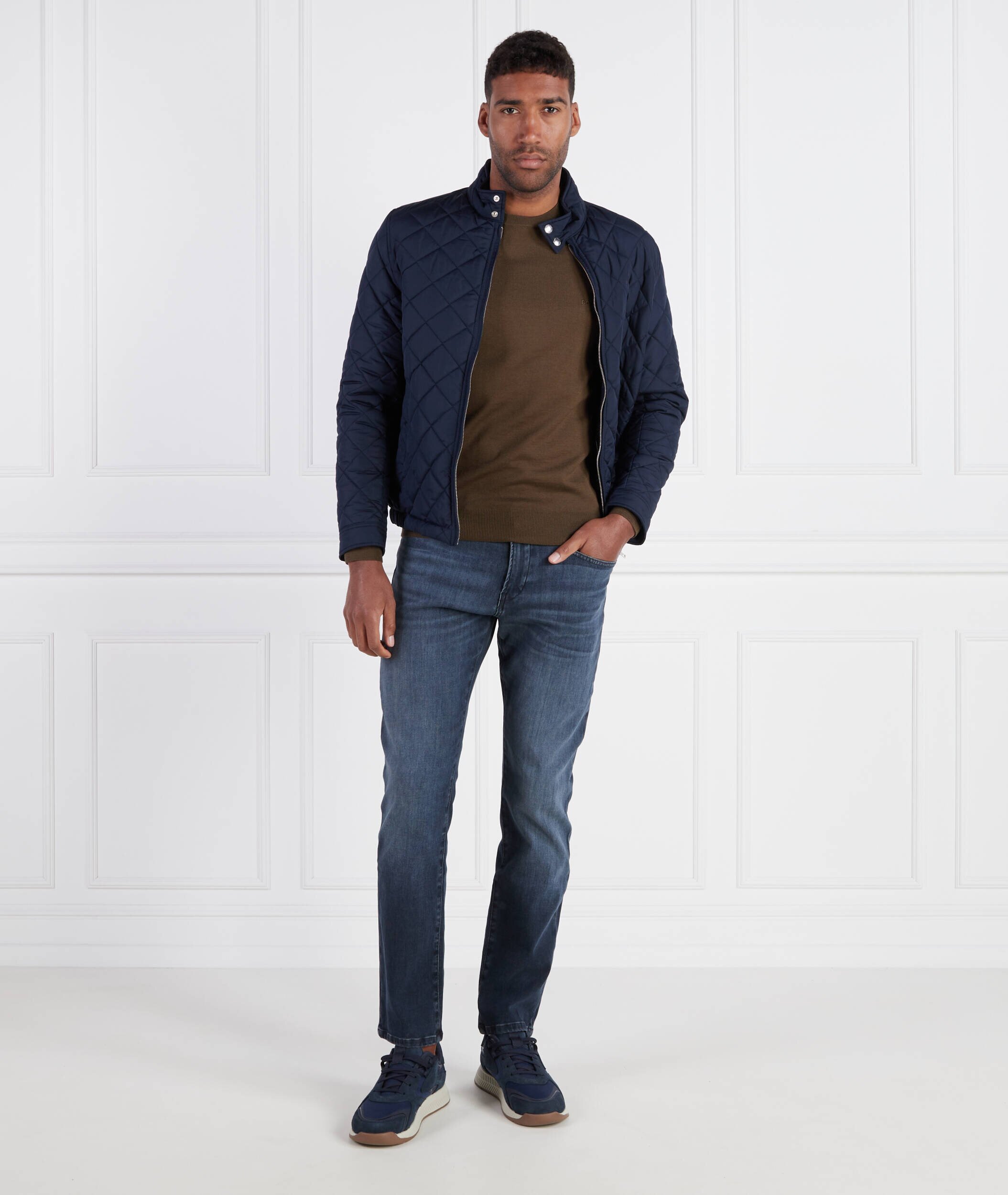 BOSS Black de lână pulover botto-l | regular fit
