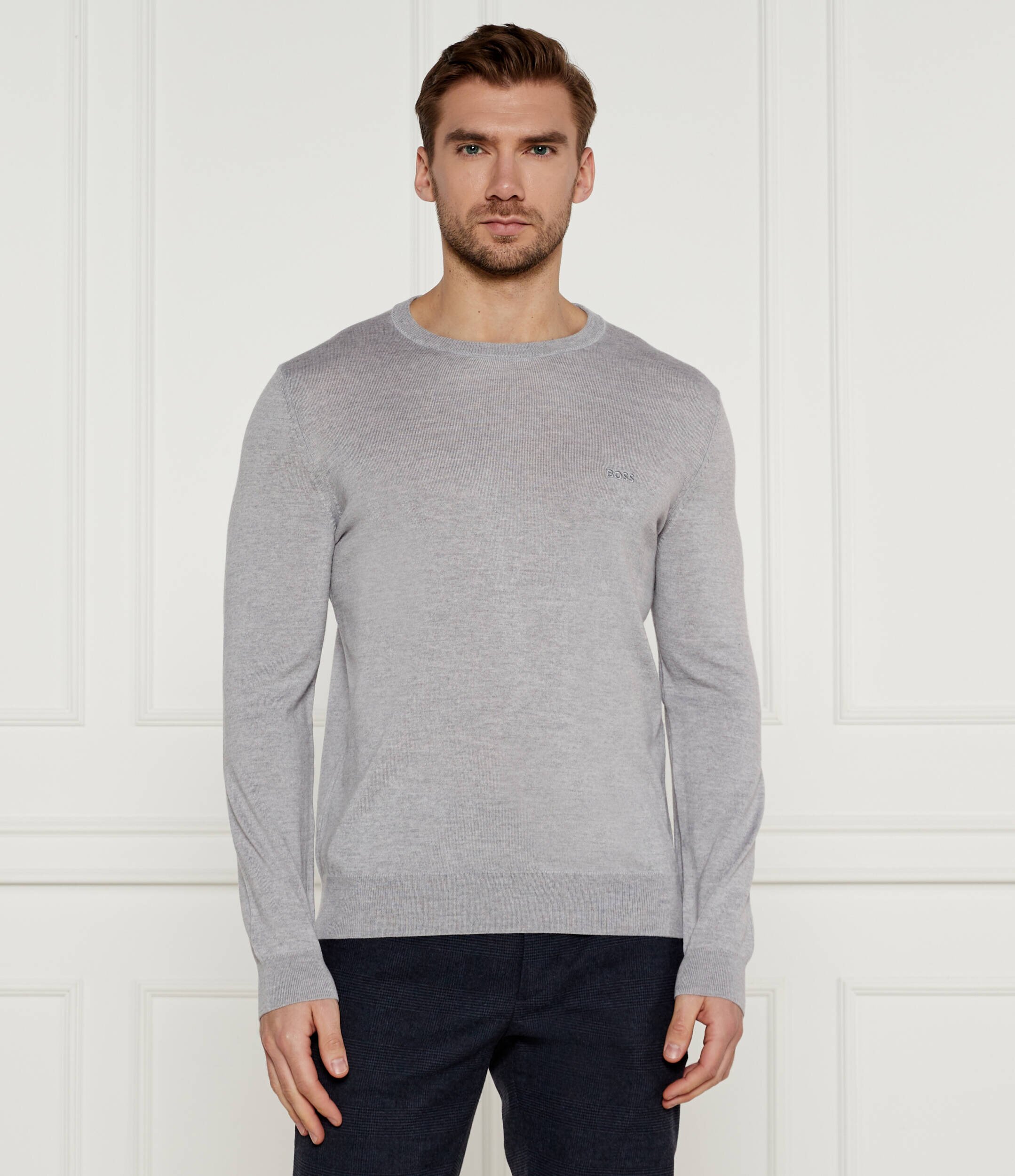 BOSS Black De lână pulover Botto-L | Regular Fit