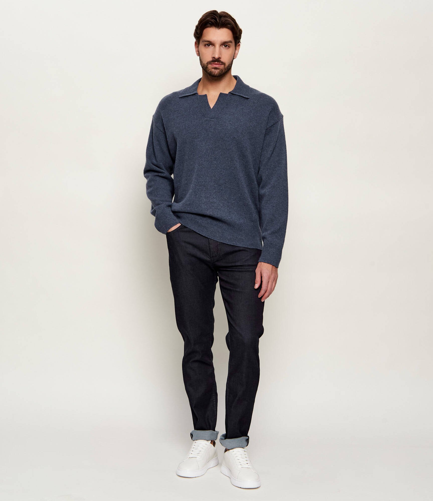 BOSS Black De lână pulover C-Ucari | regular fit