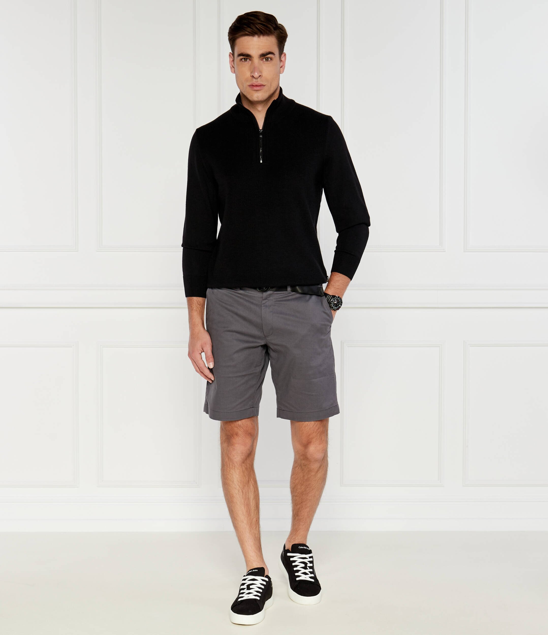 BOSS Black De lână pulover Dambino | Regular Fit