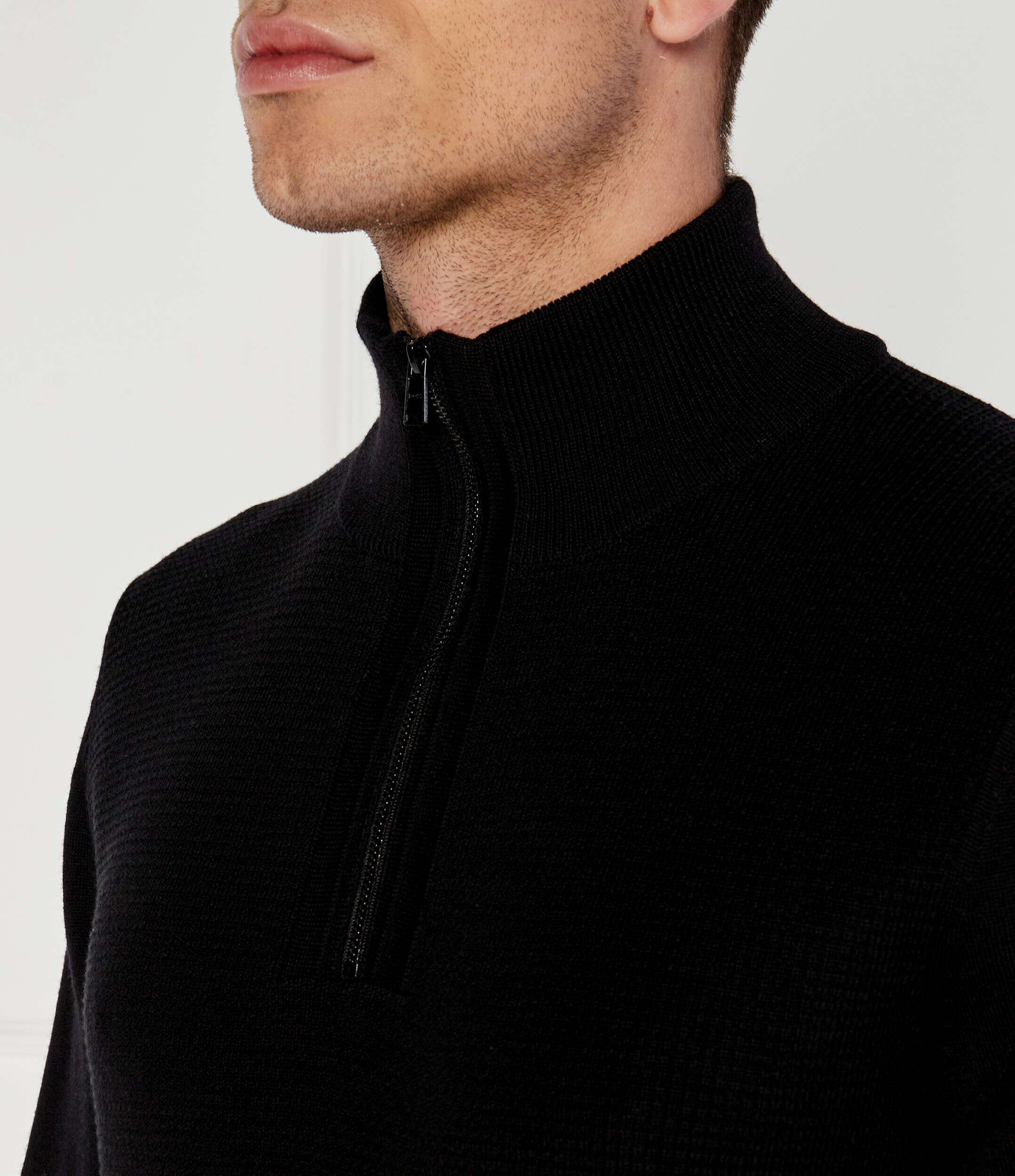 BOSS Black De lână pulover Dambino | Regular Fit