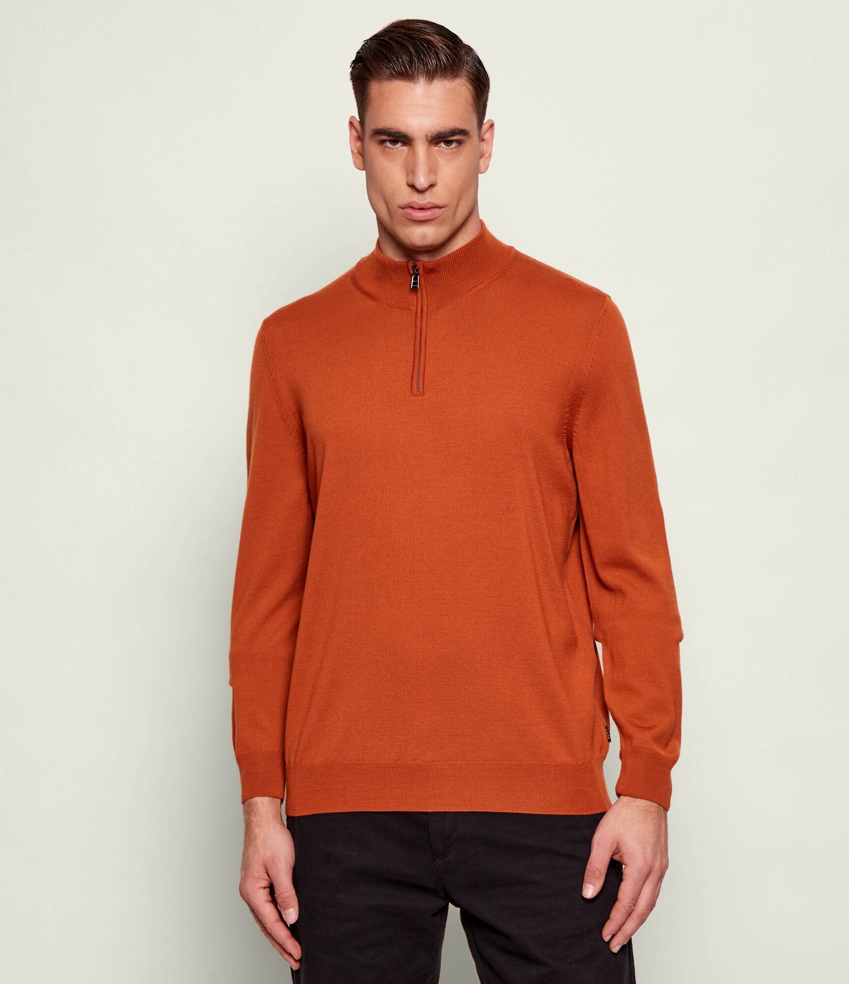 BOSS Black De lână pulover Ebenji | regular fit