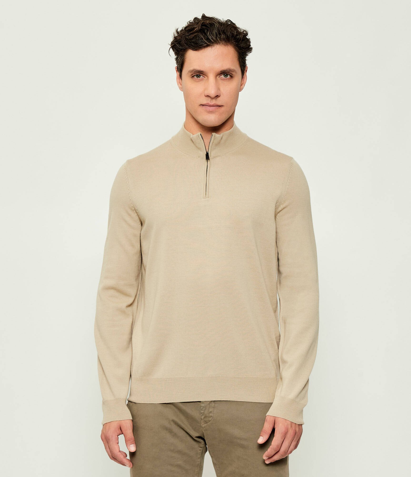BOSS Black De lână pulover Ebenji | regular fit