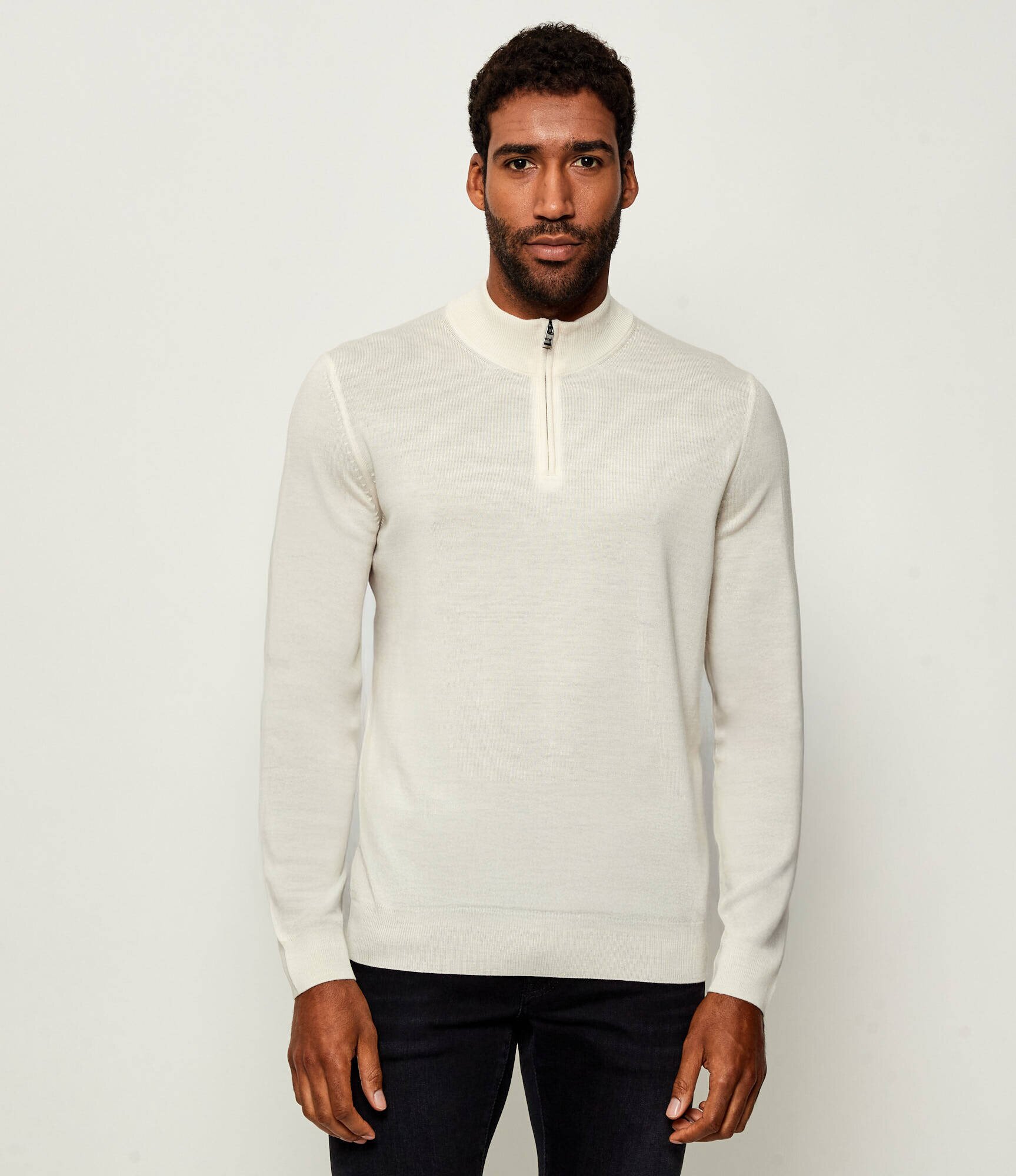 BOSS Black De lână pulover Ebenji | regular fit