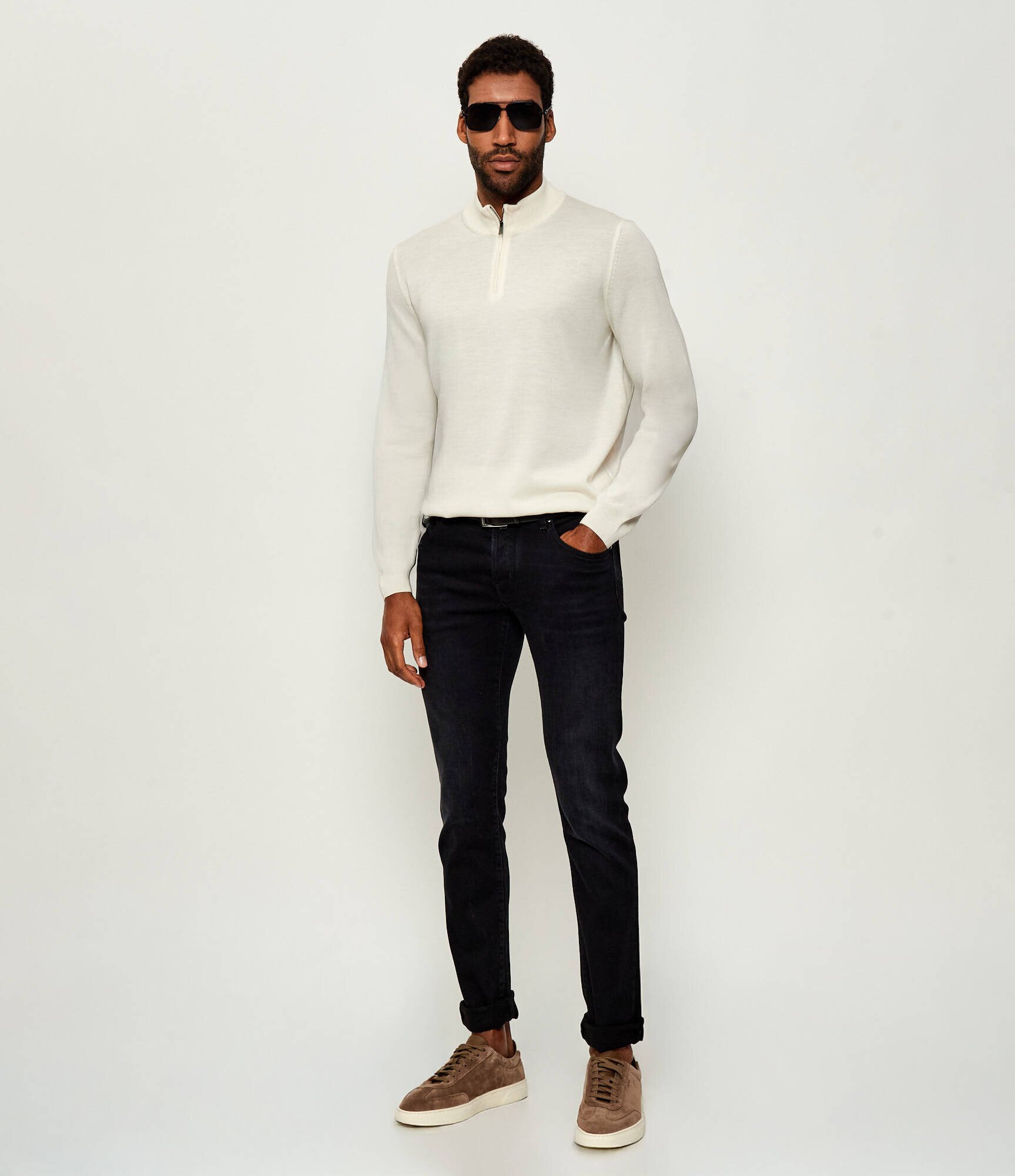 BOSS Black De lână pulover Ebenji | regular fit