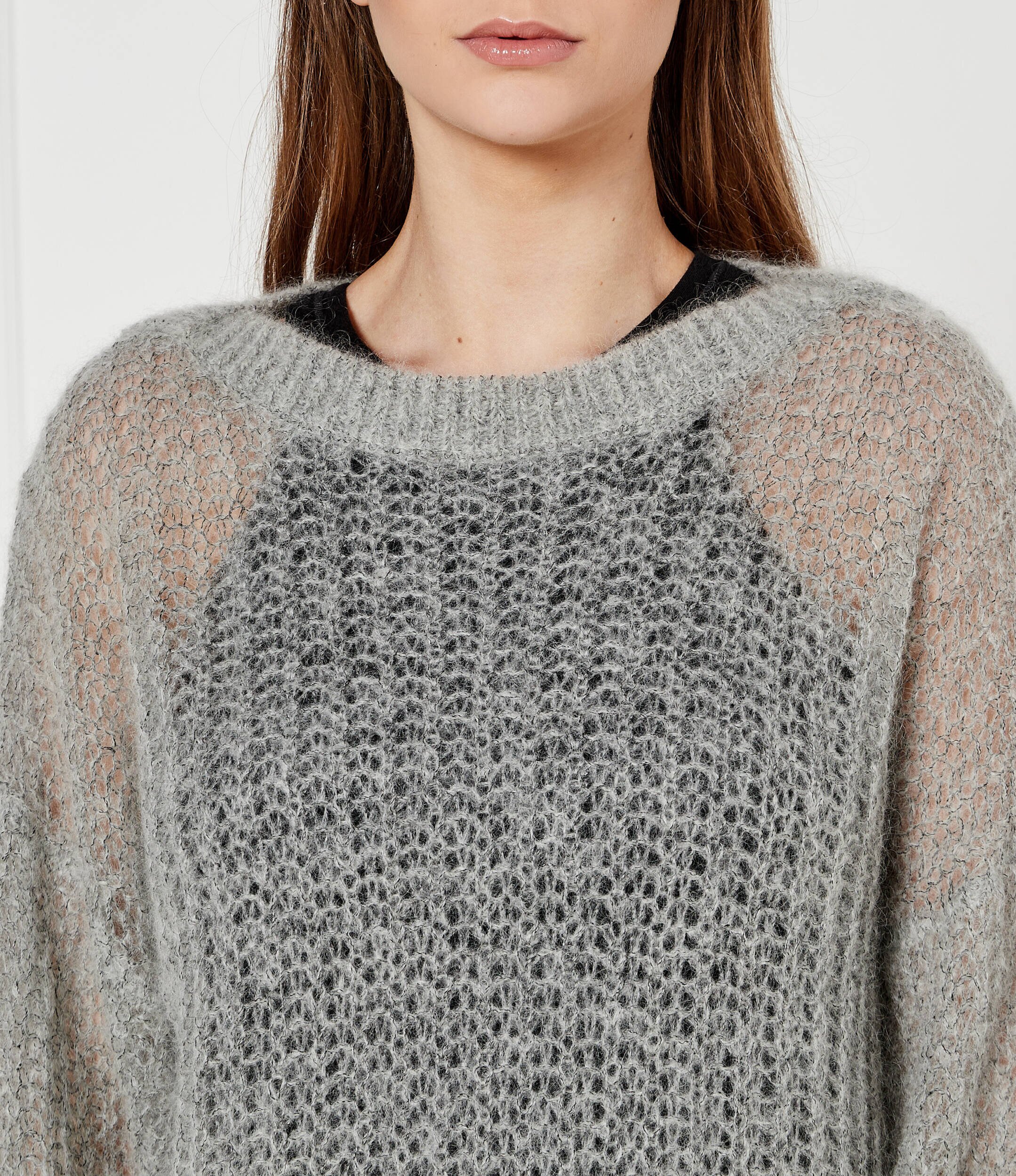 BOSS Black De lână pulover Fablura | Loose fit