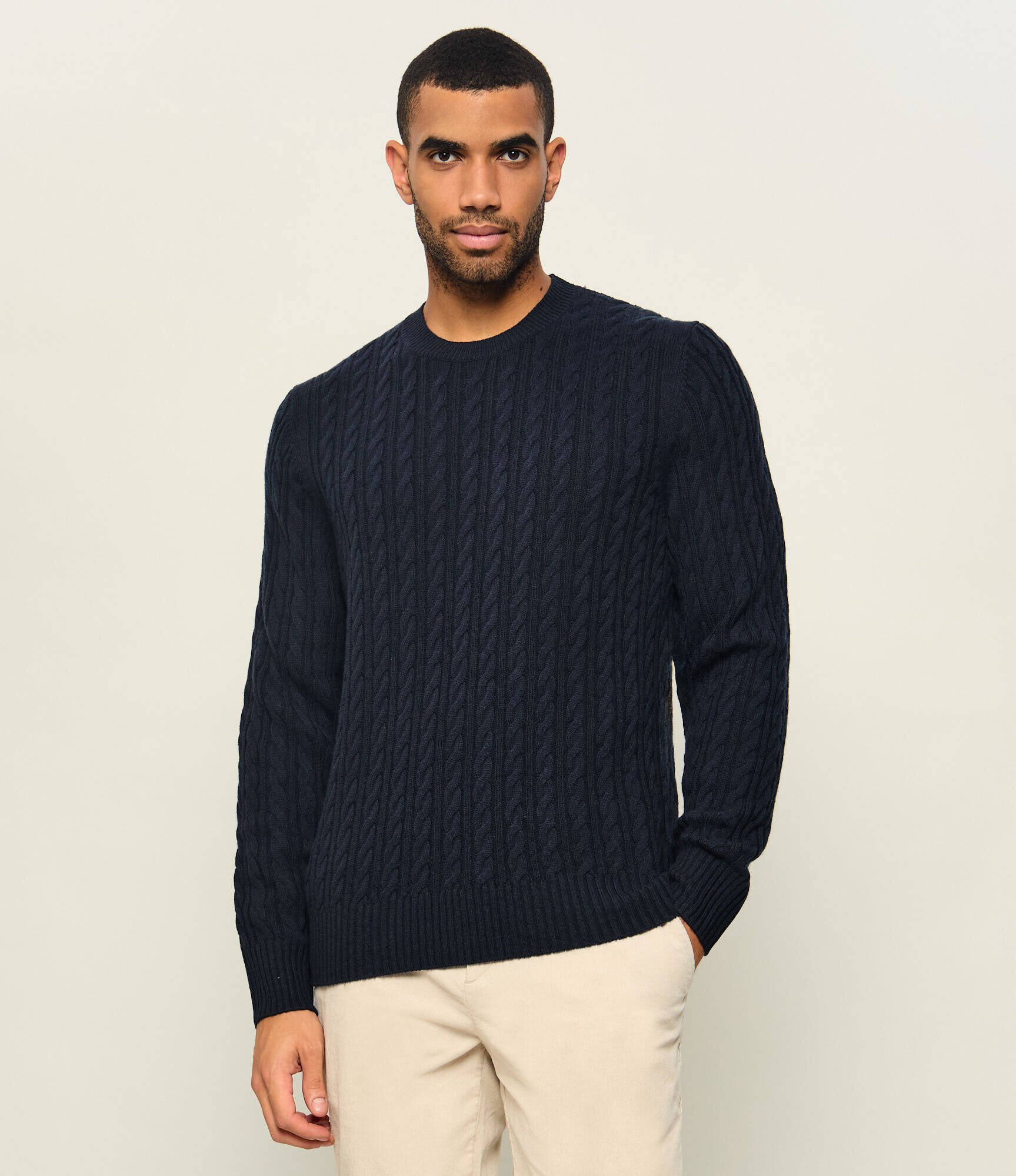 BOSS Black De lână pulover H-Furlan | regular fit cu adaos de cașmir
