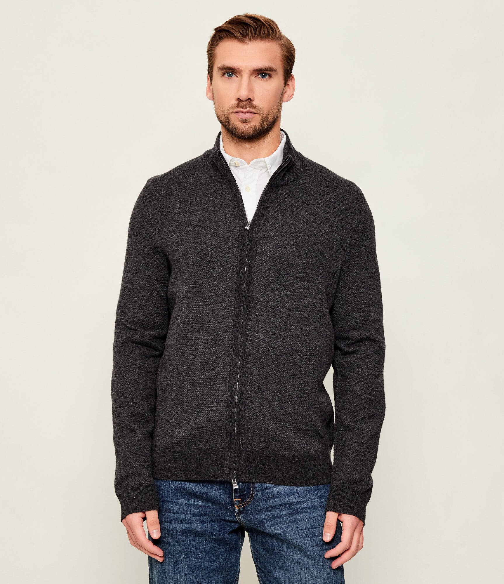 BOSS Black De lână pulover H-Heterno | regular fit