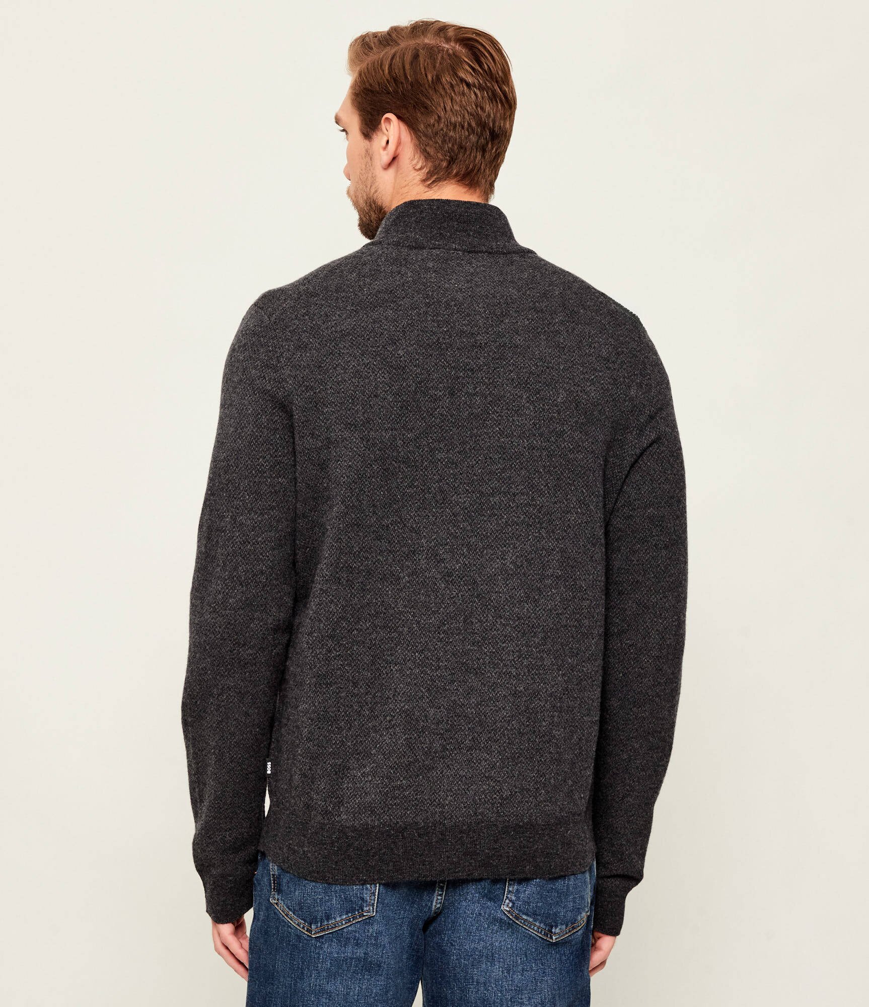 BOSS Black De lână pulover H-Heterno | regular fit