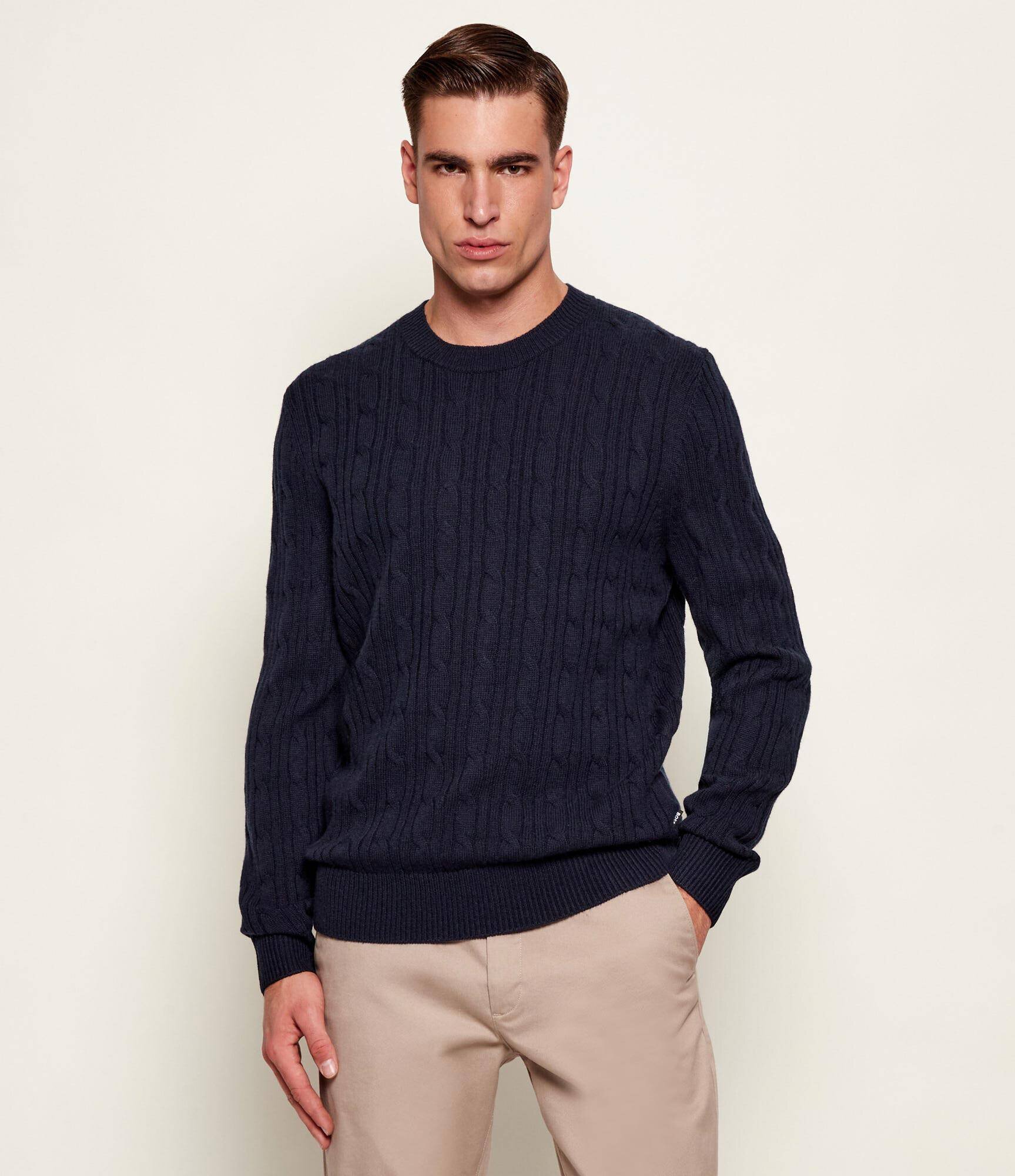 BOSS Black De lână pulover H-Hetico | regular fit cu adaos de cașmir