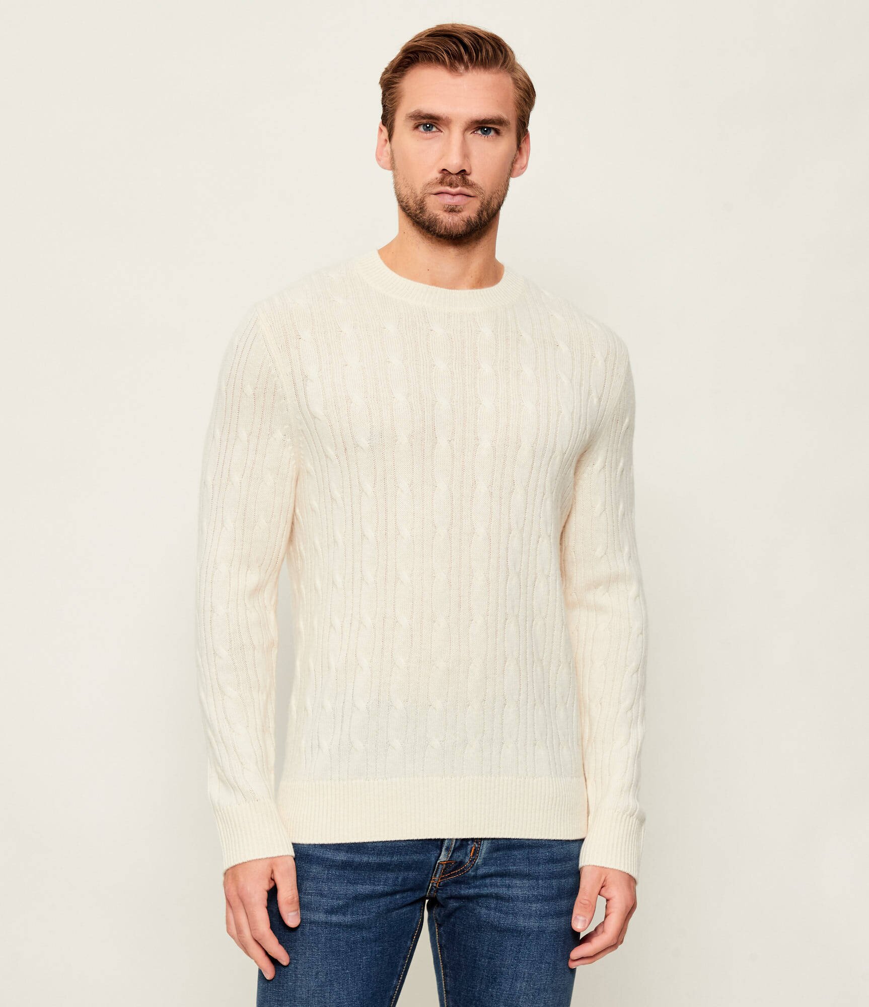 BOSS Black De lână pulover H-Hetico | regular fit cu adaos de cașmir