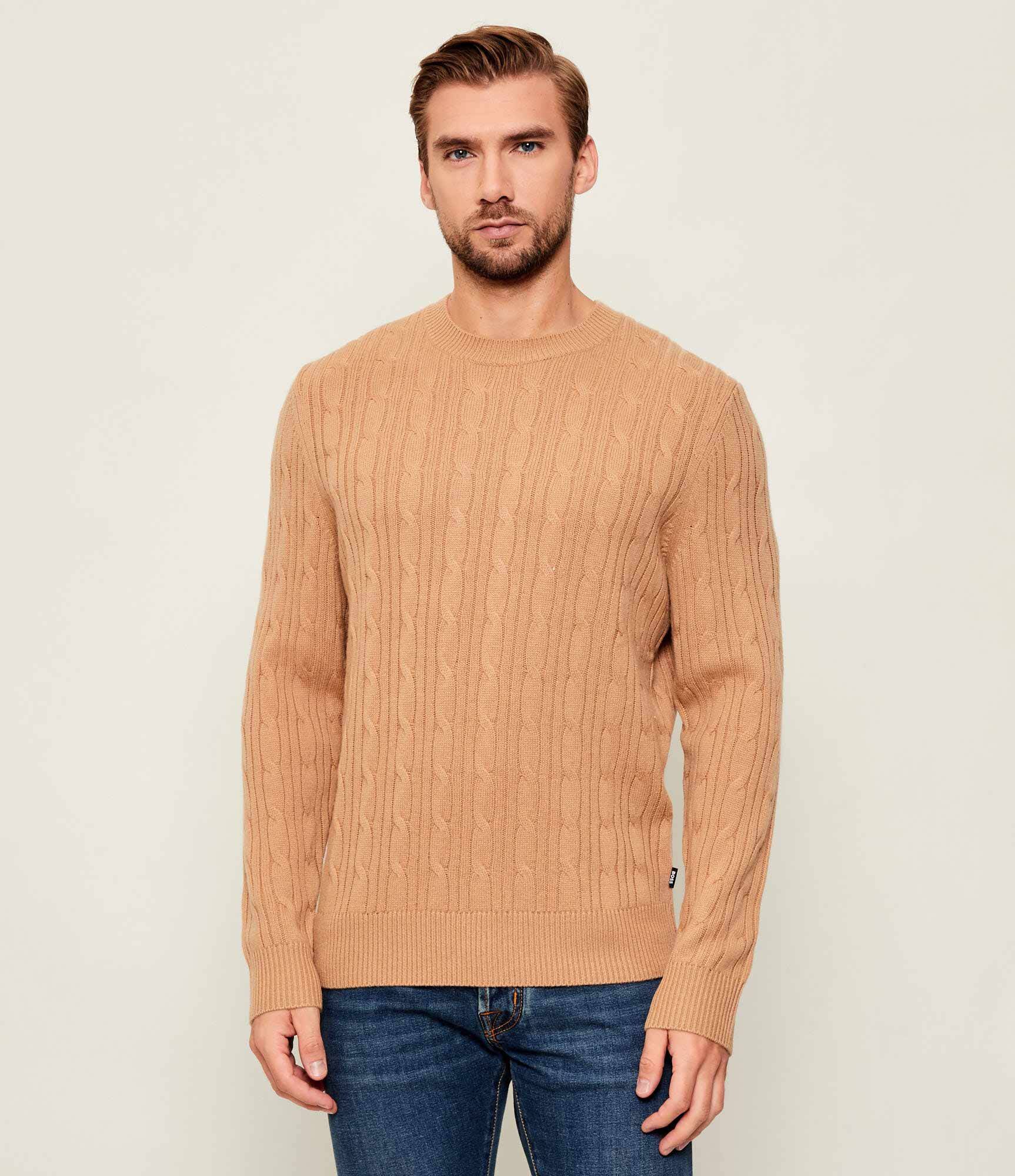 BOSS Black De lână pulover H-Hetico | regular fit cu adaos de cașmir