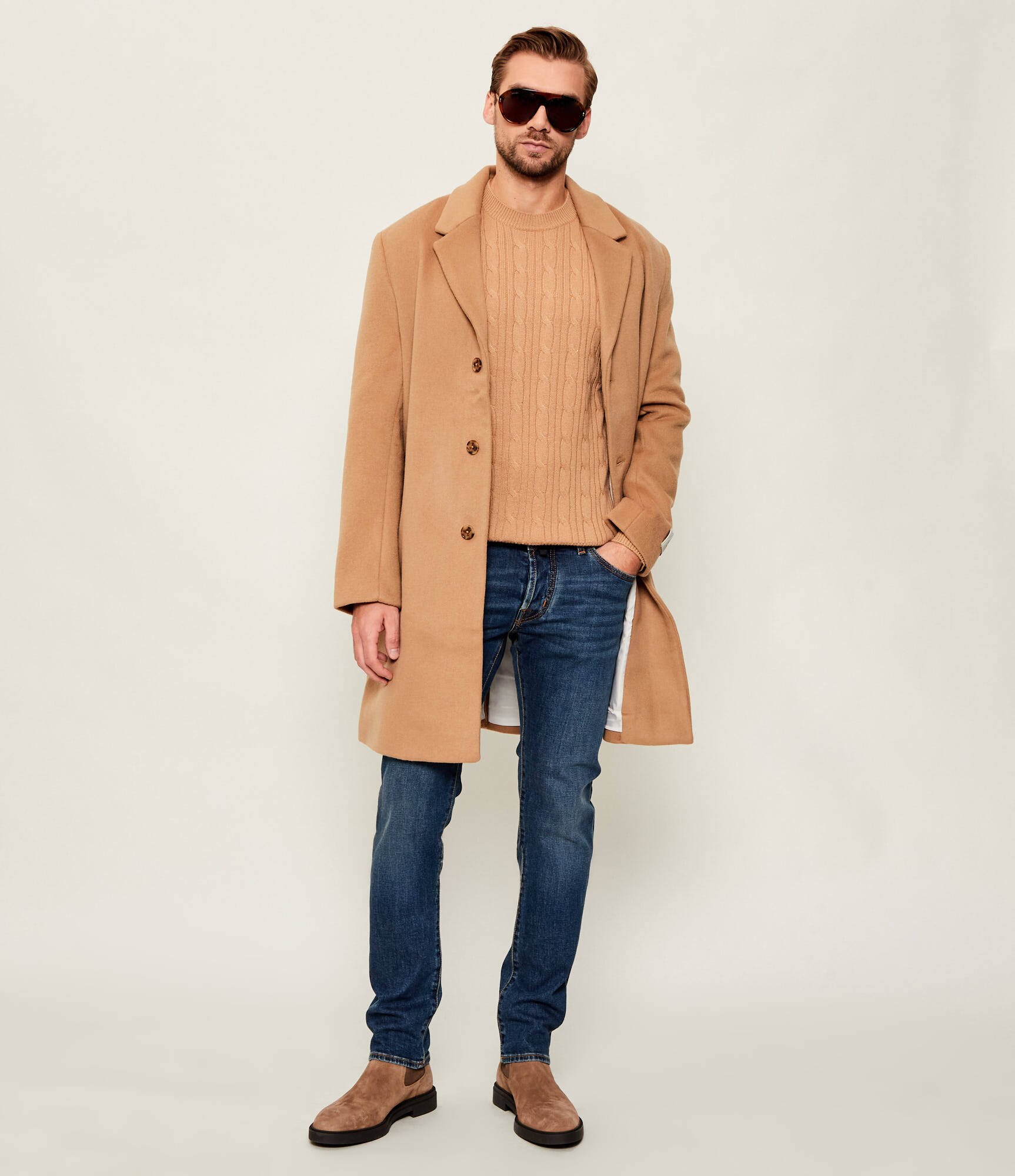 BOSS Black De lână pulover H-Hetico | regular fit cu adaos de cașmir