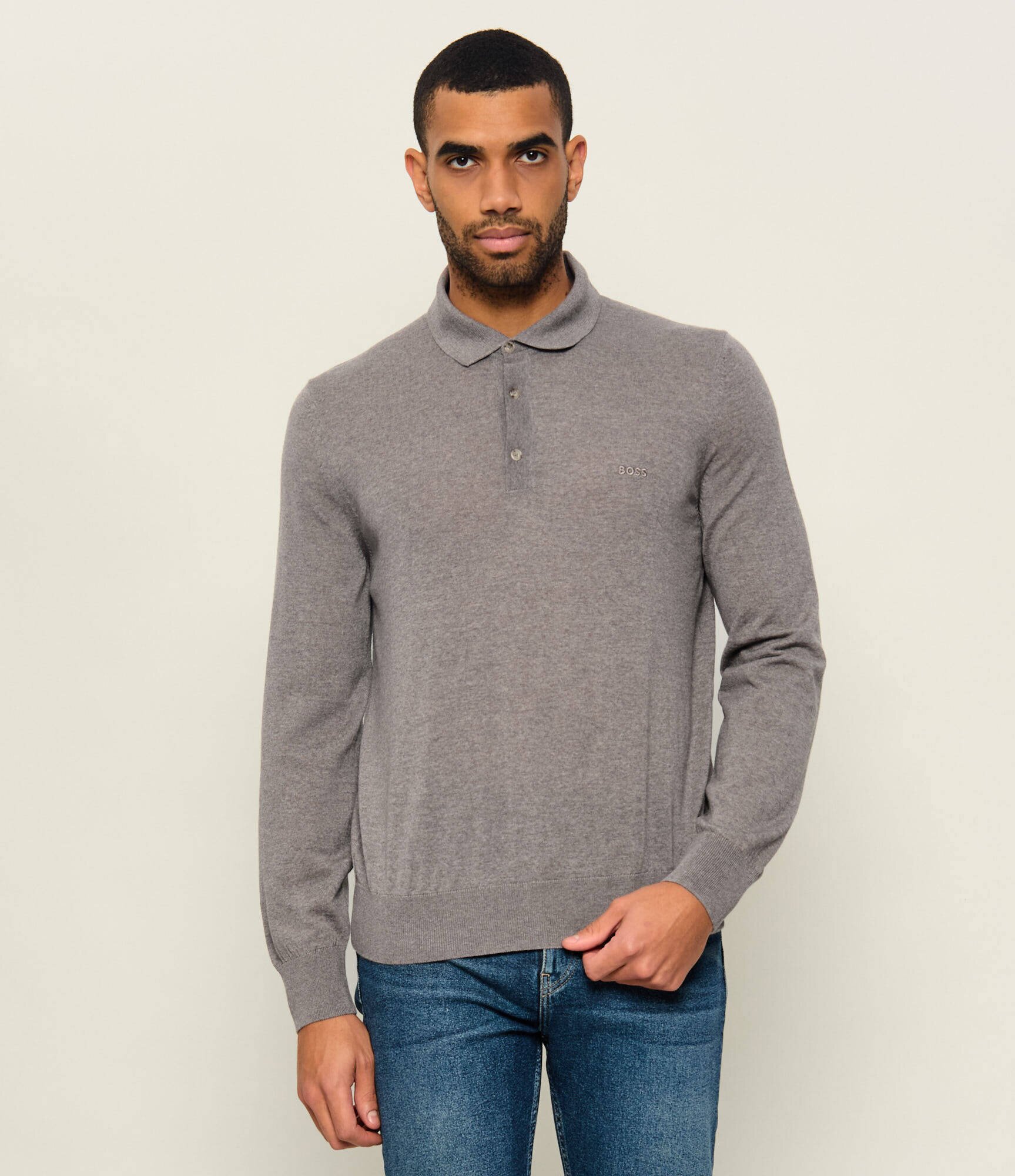 BOSS Black De lână pulover H-Lancione-L | regular fit