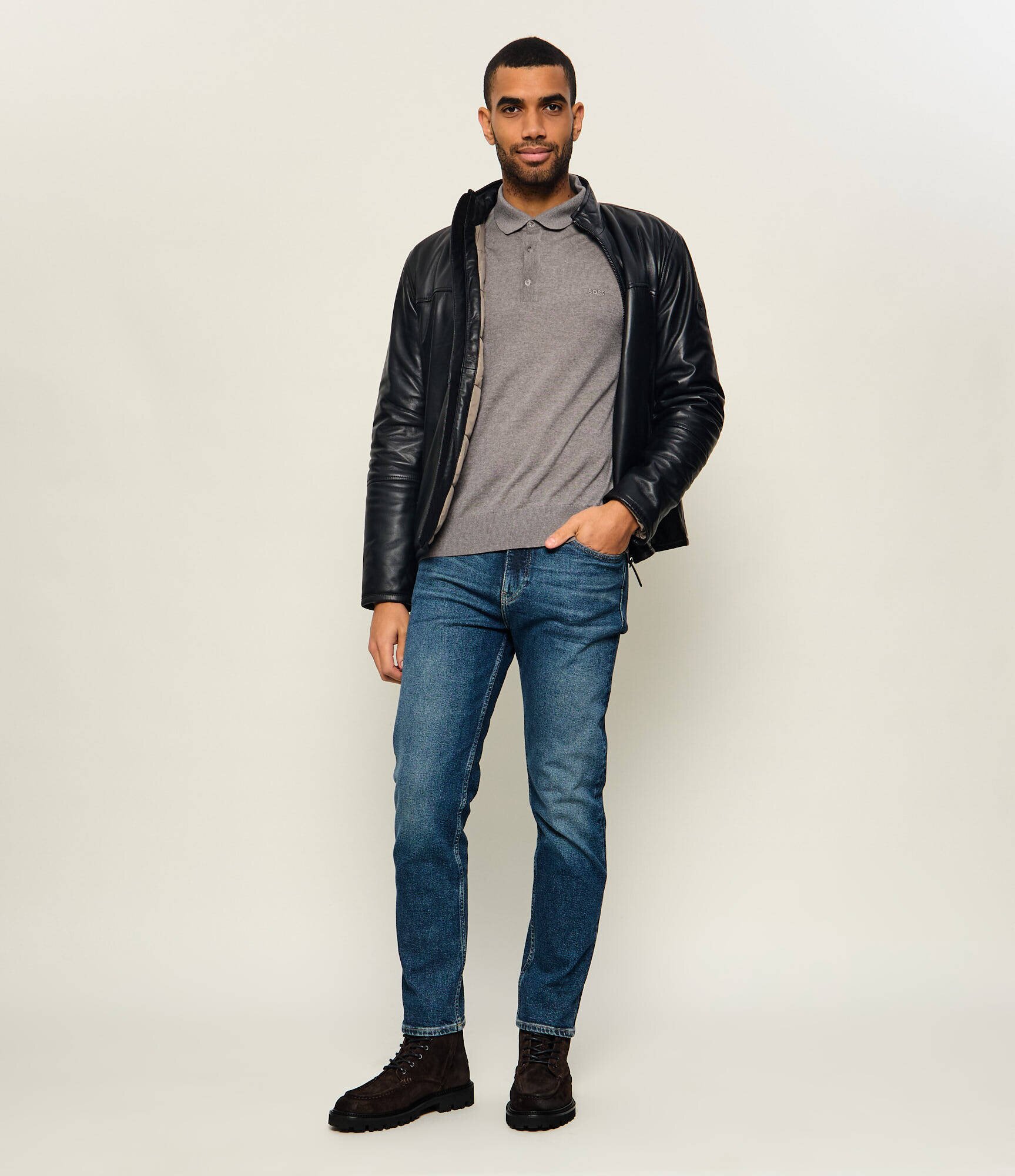 BOSS Black De lână pulover H-Lancione-L | regular fit