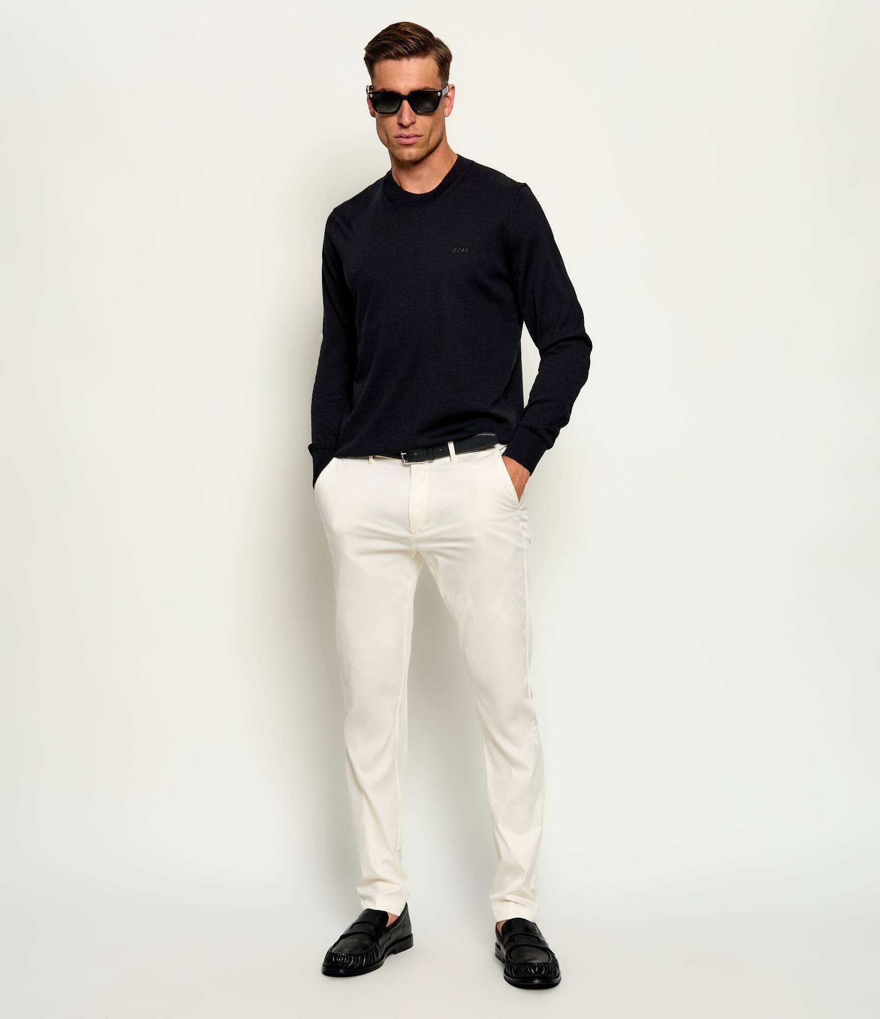 BOSS Black De lână pulover H-Leno-L | regular fit