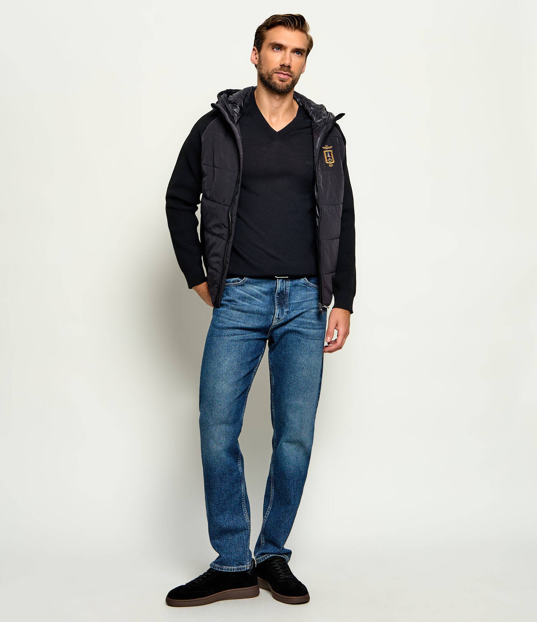 BOSS Black De lână pulover H-Melba-L | regular fit