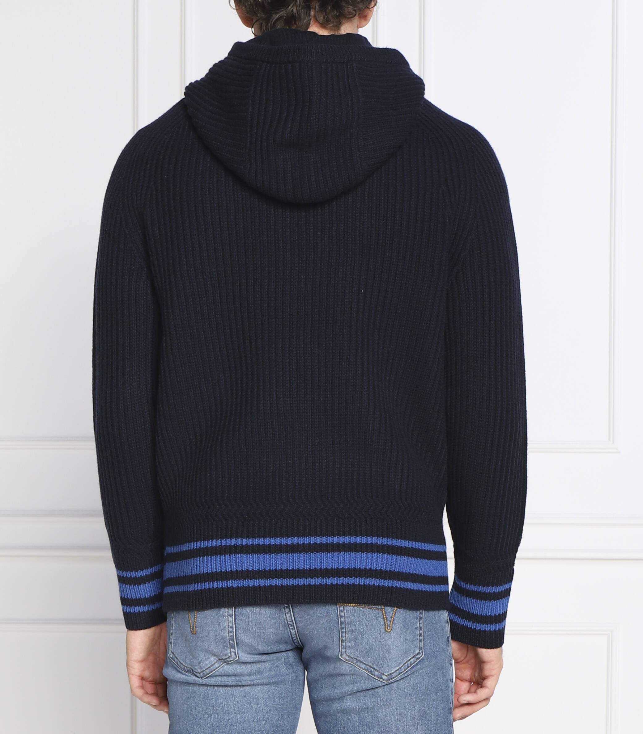 BOSS Black de lână pulover lampione | regular fit