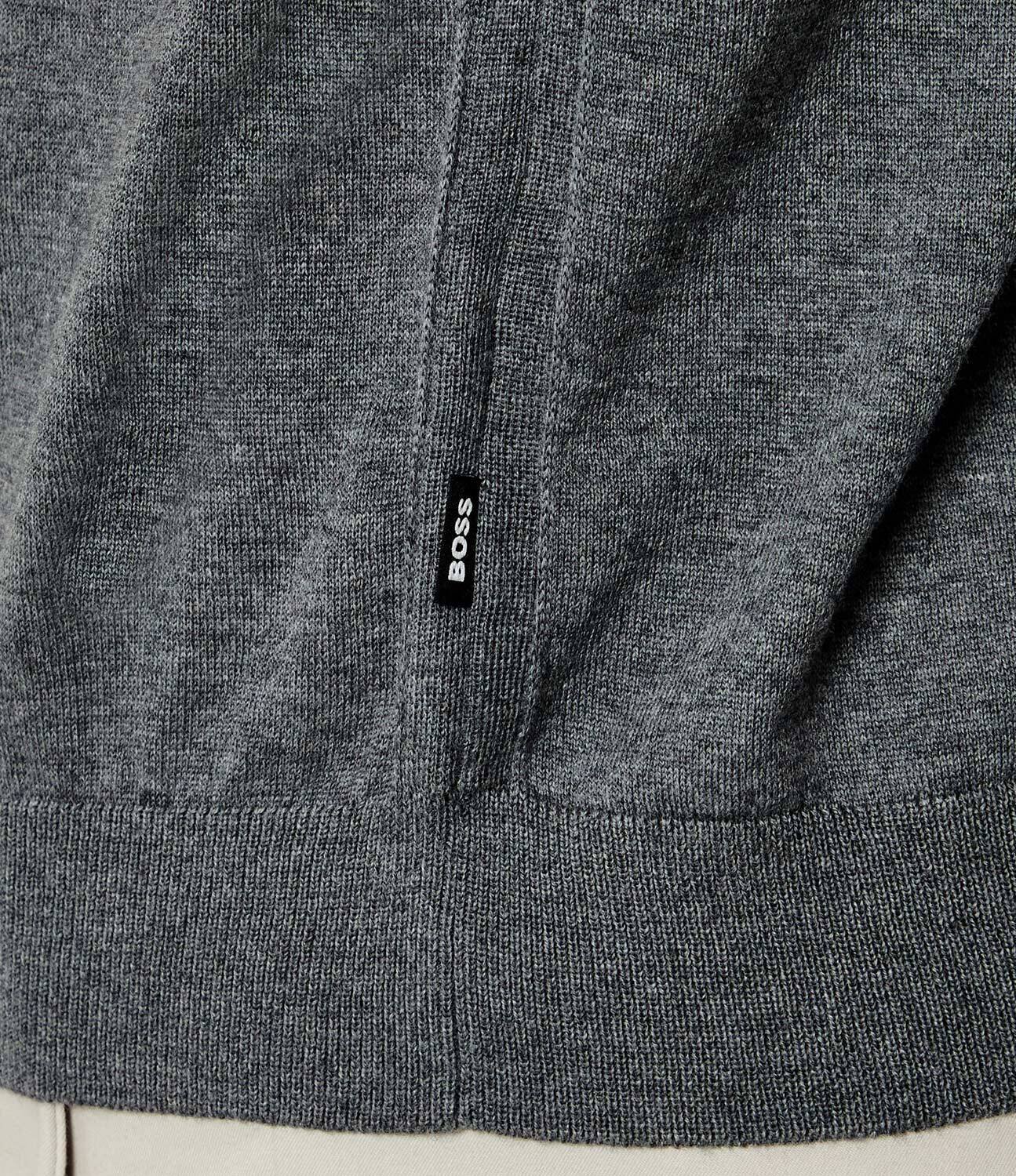 BOSS Black de lână pulover leno-p | slim fit