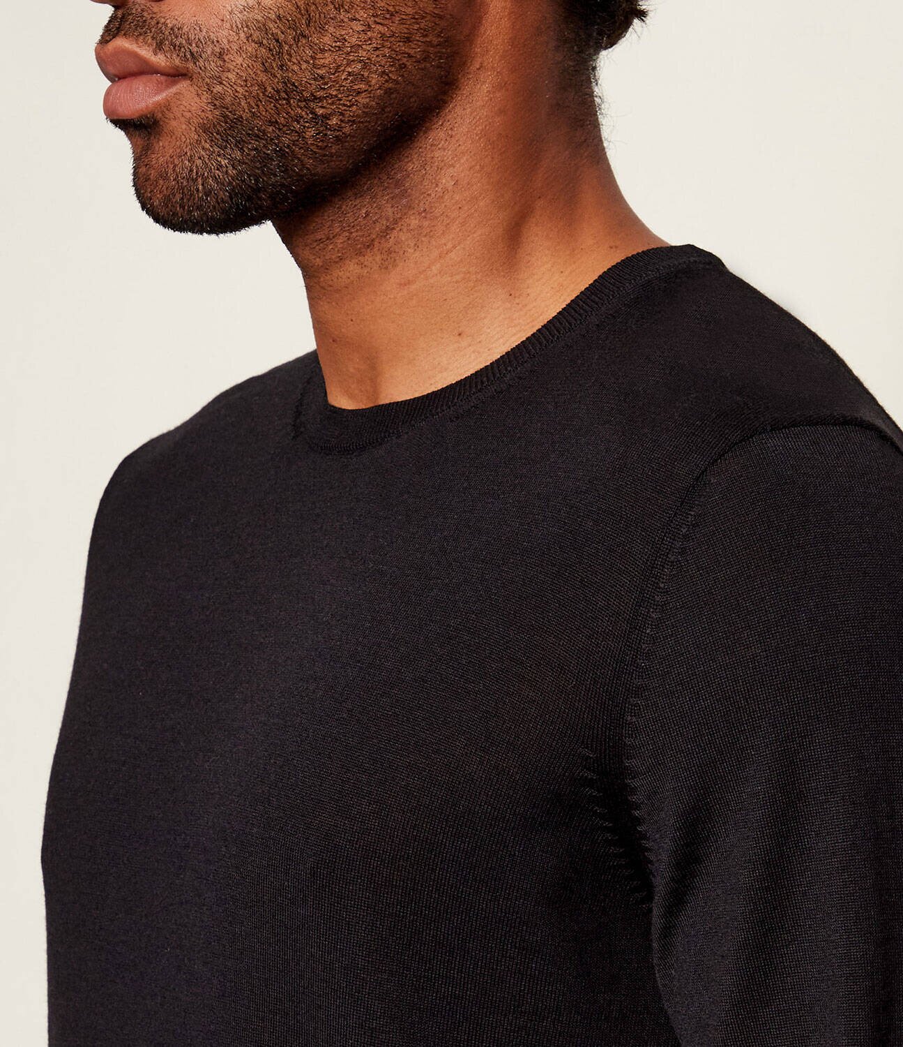 BOSS Black de lână pulover leno-p | slim fit