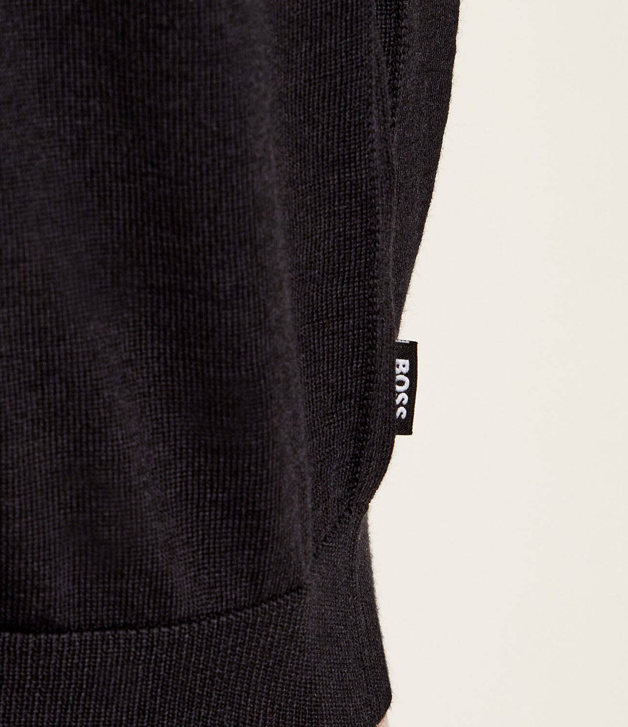 BOSS Black de lână pulover leno-p | slim fit