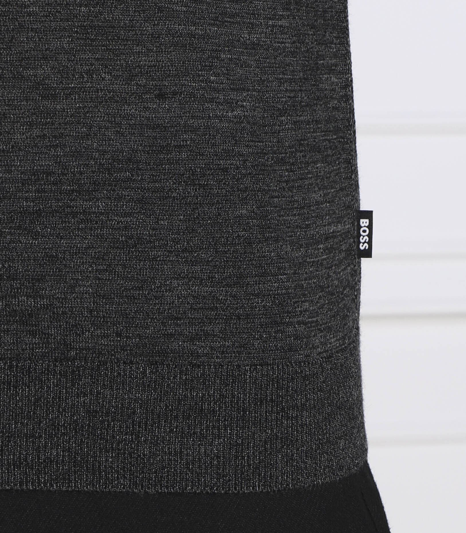 BOSS Black de lână pulover leno-p | slim fit