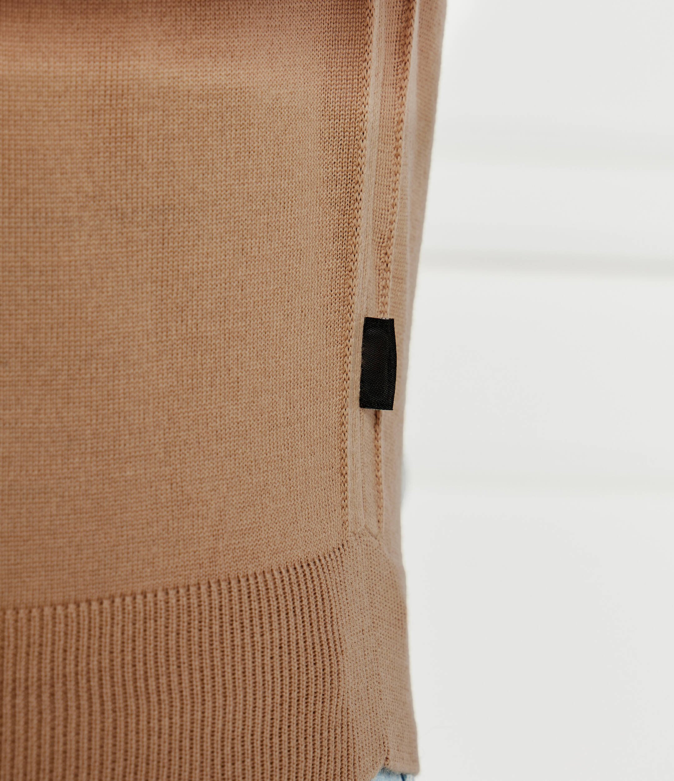 BOSS Black de lână pulover leno-p | slim fit