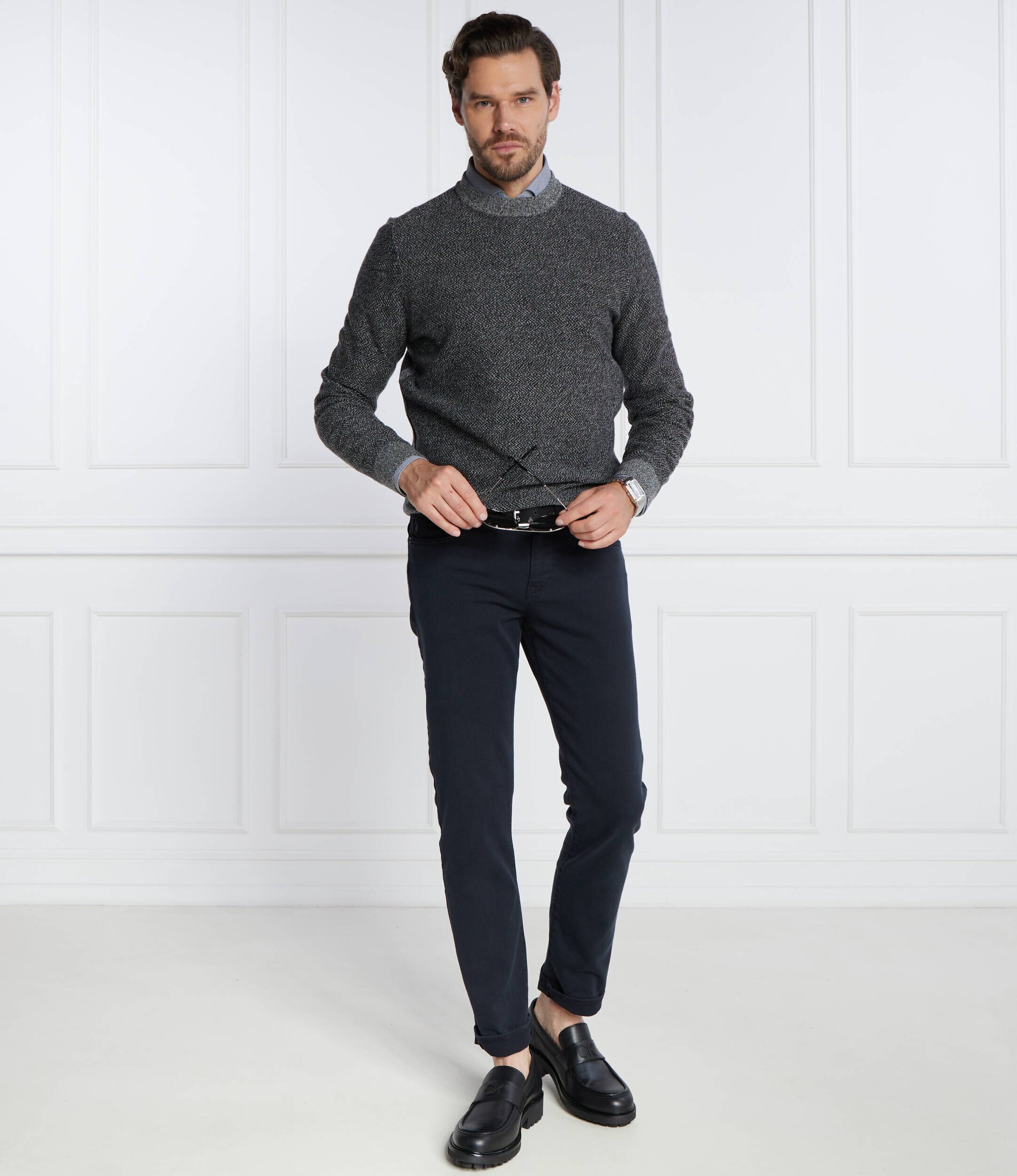 BOSS Black De lână pulover Marameo | Regular Fit
