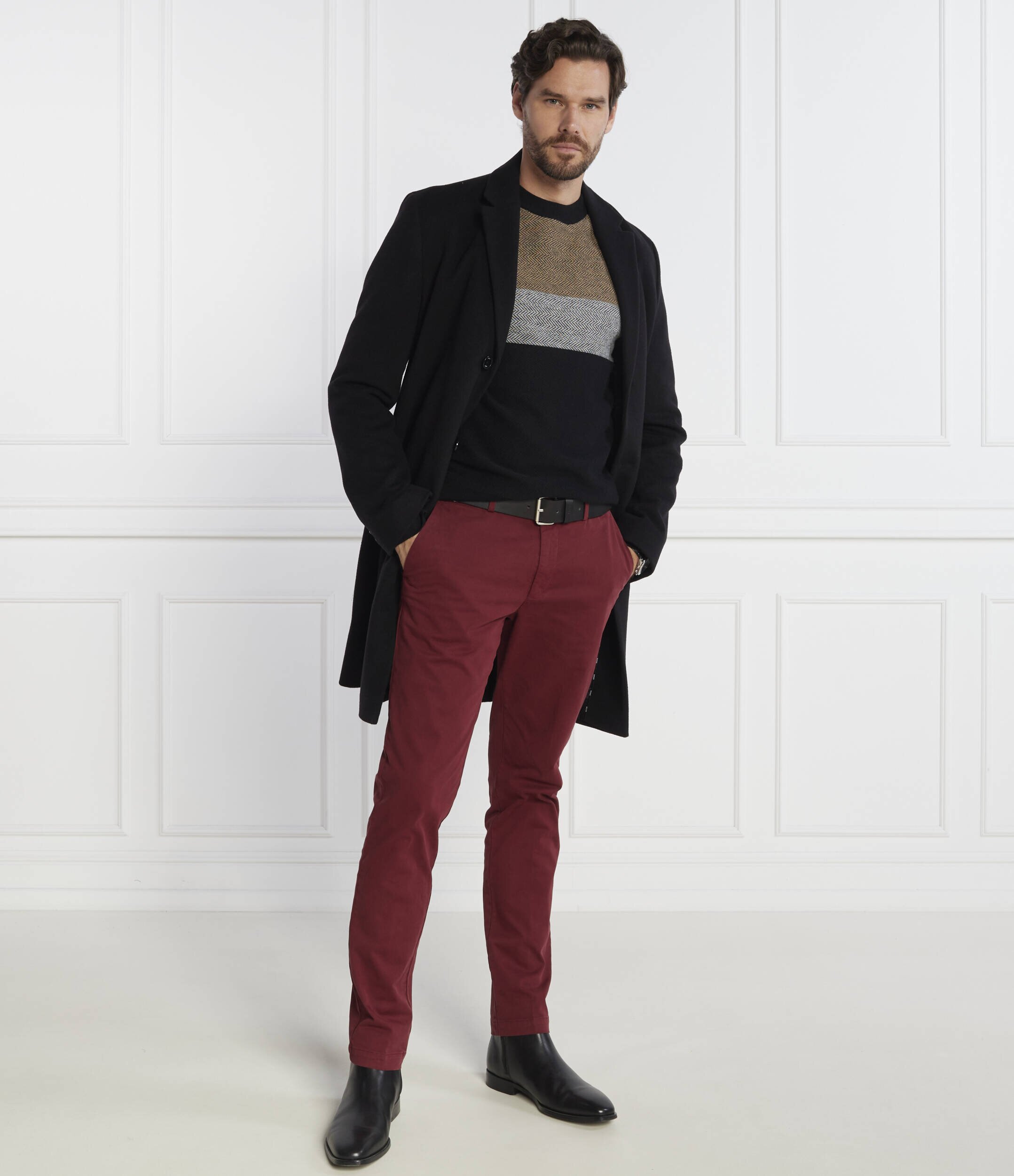 BOSS Black De lână pulover Marameo | Regular Fit