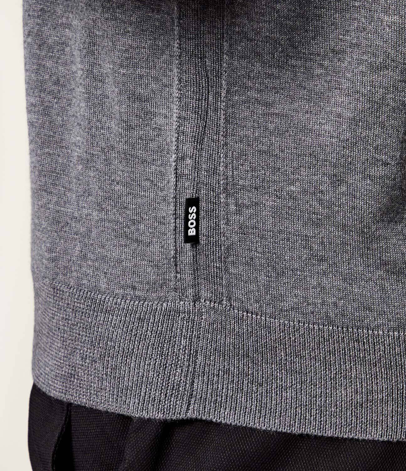 BOSS Black de lână pulover melba-p | slim fit