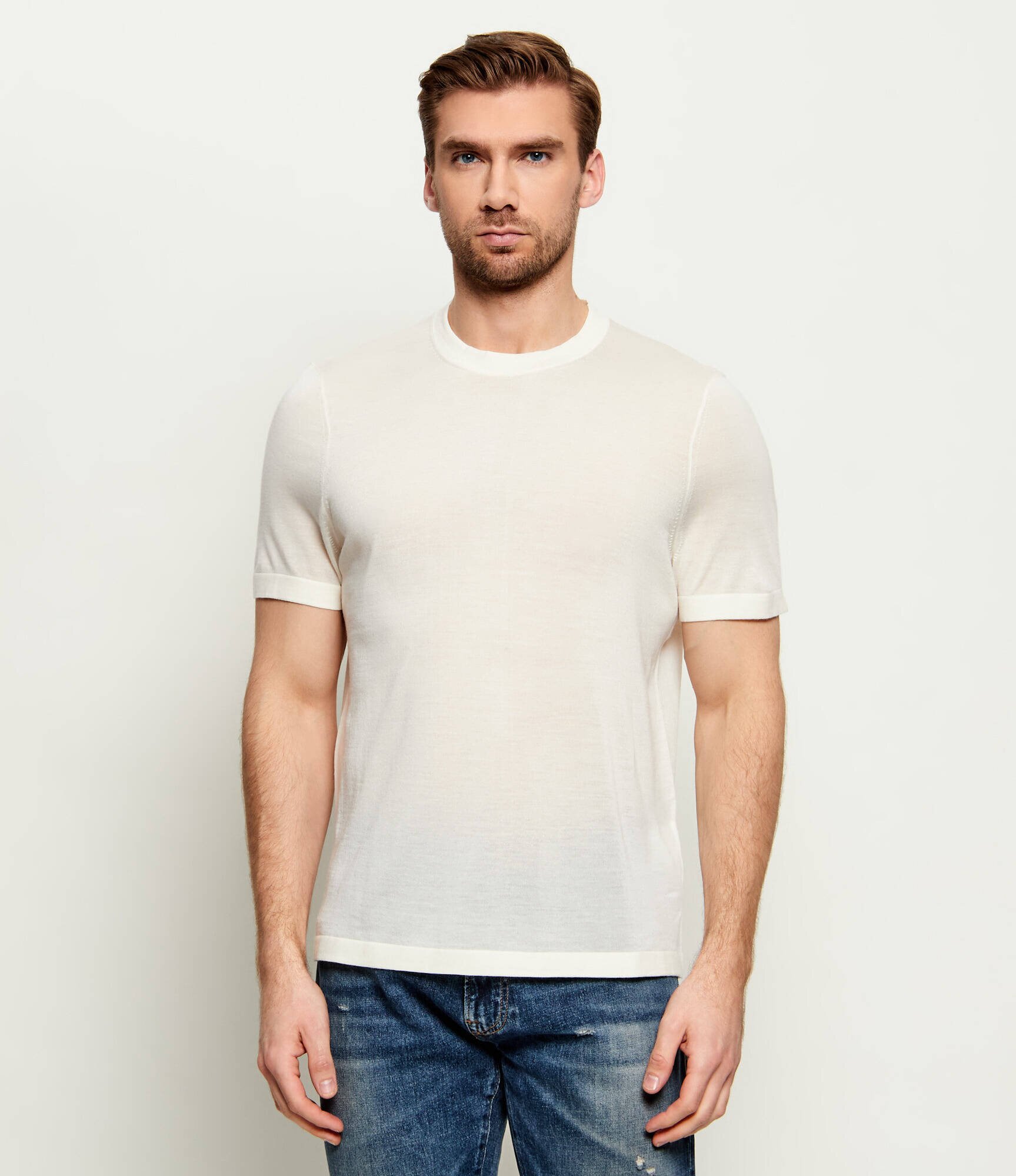 BOSS Black De lână pulover Noah_DB| BOSS X BECKHAM | regular fit