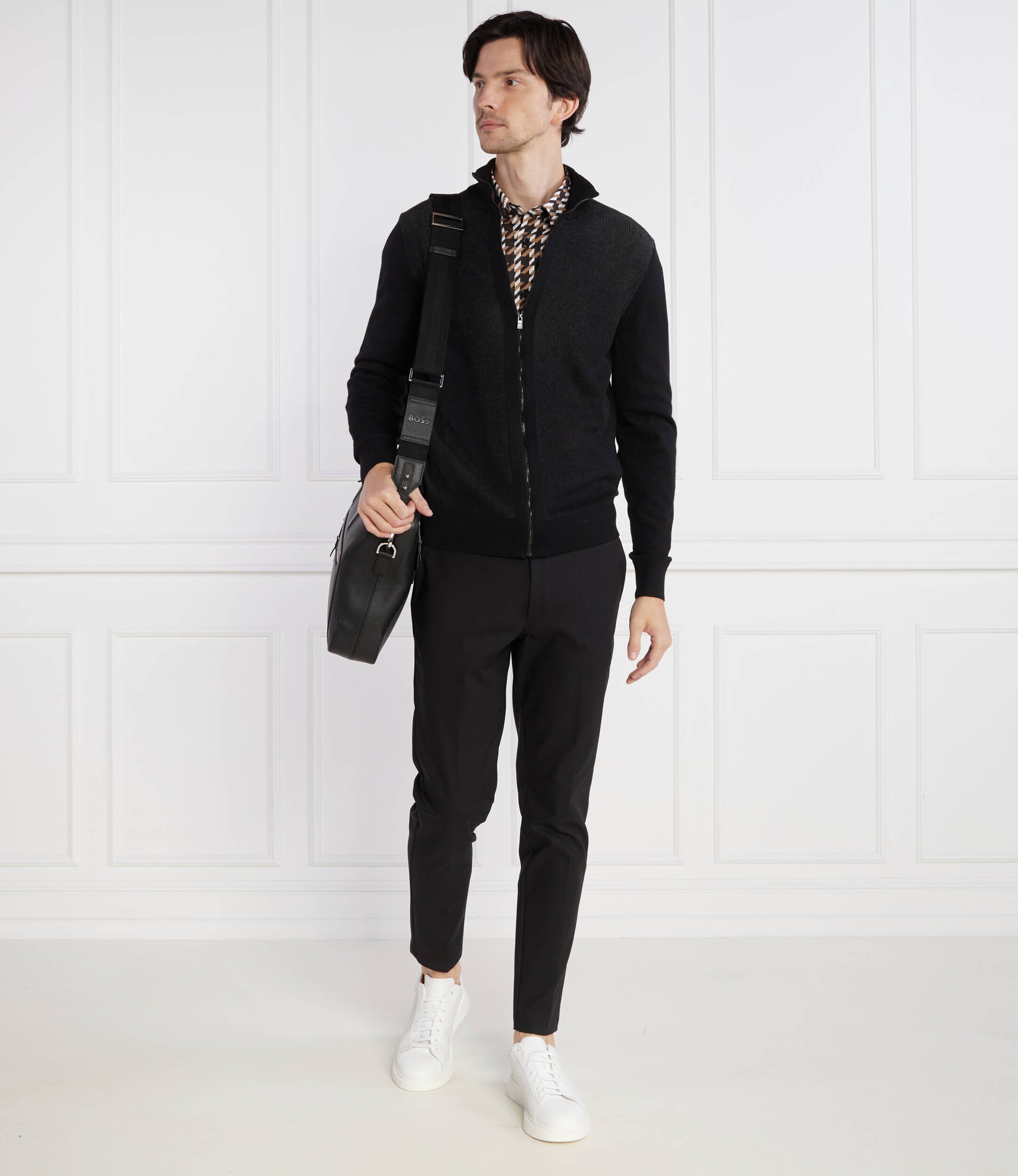 BOSS Black De lână pulover Ofiato | Regular Fit