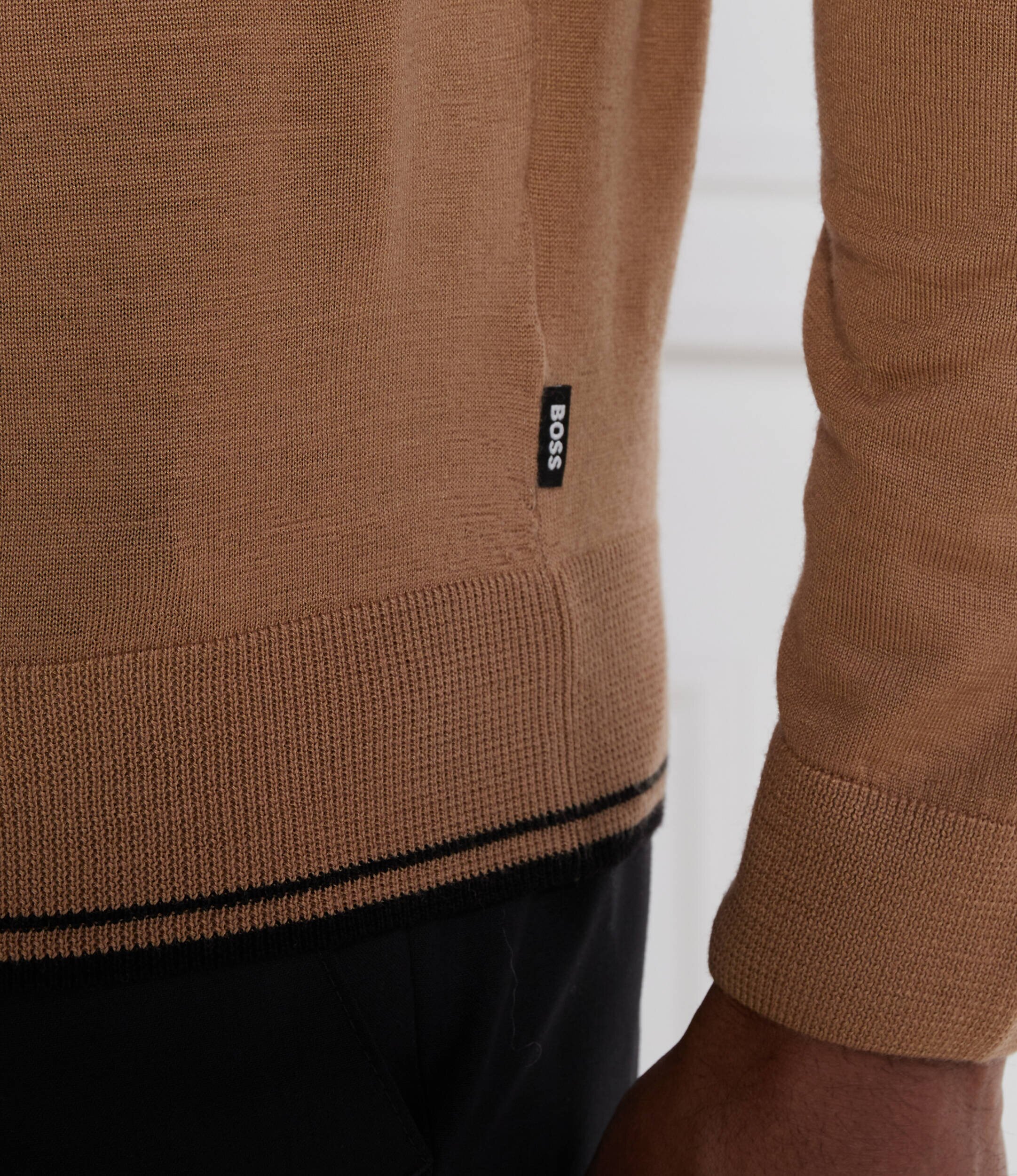 BOSS Black De lână pulover Perfino | Regular Fit