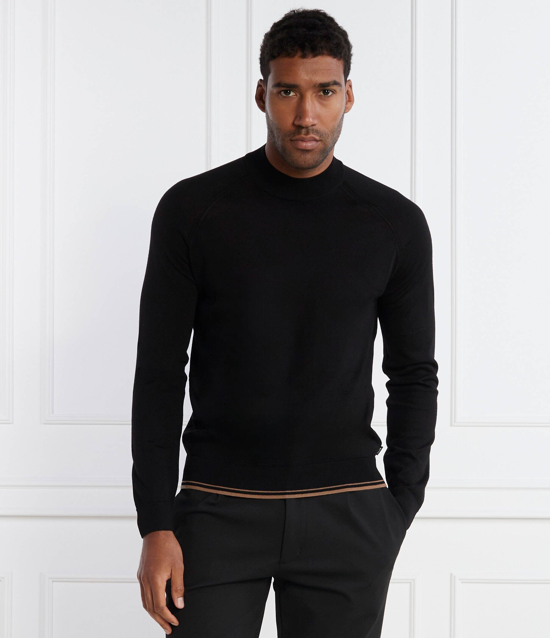 BOSS Black De lână pulover Perfino | Regular Fit