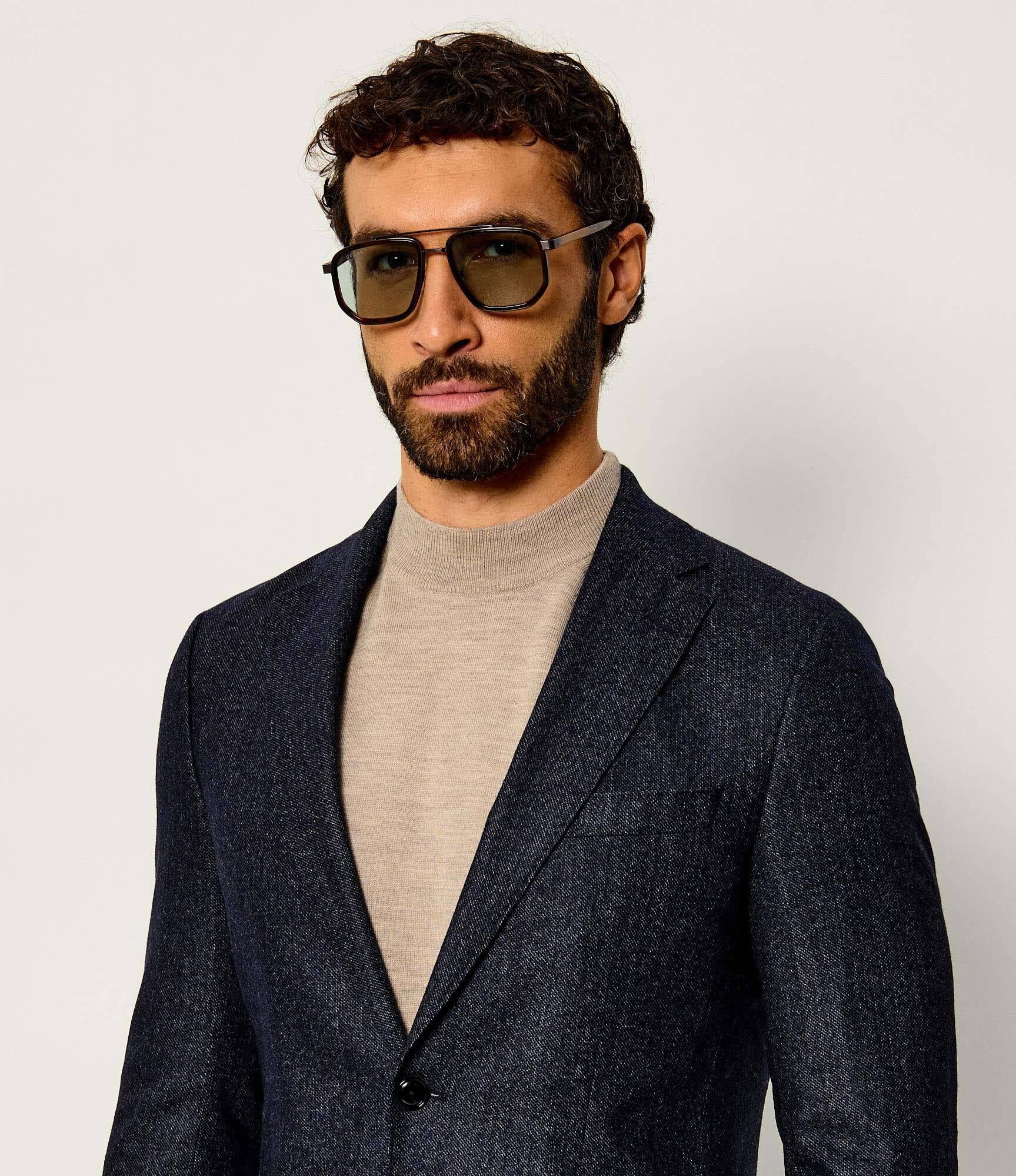 BOSS Black De lână sacou 2 în 1 H-Hutson-Bib-264 | Slim Fit