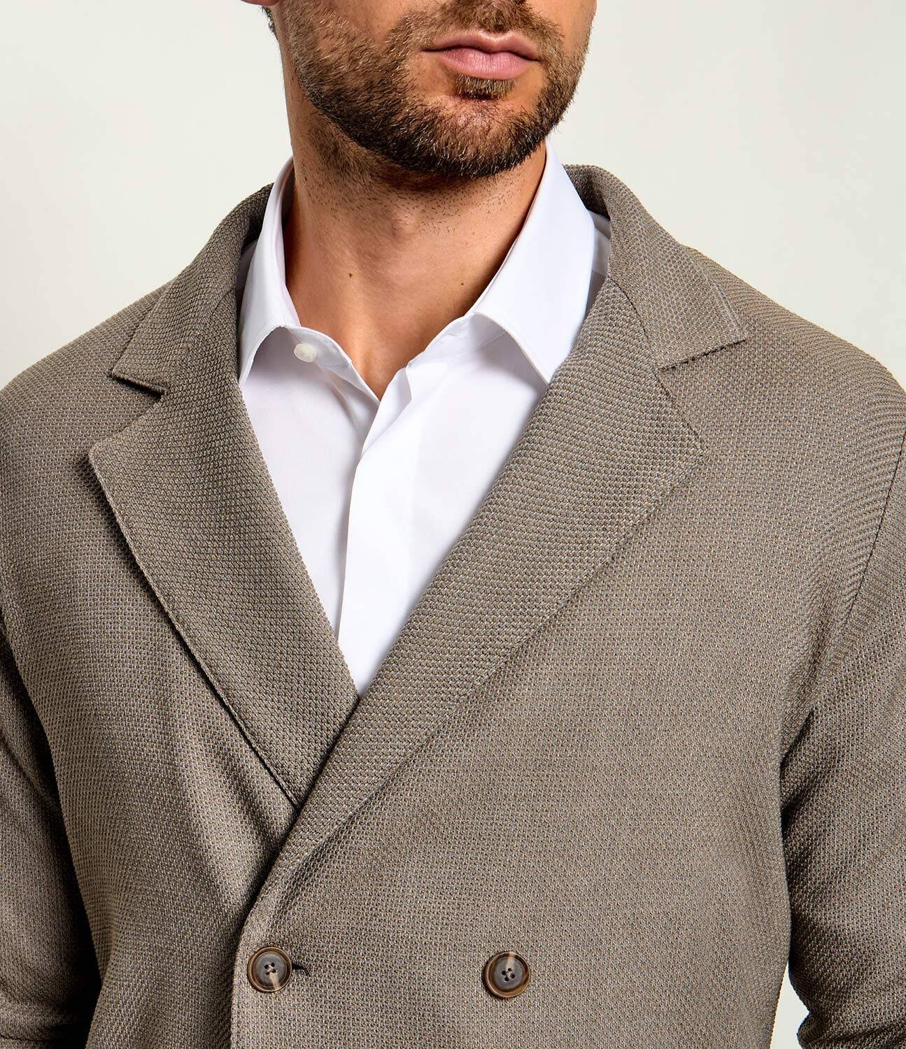 BOSS Black De lână sacou C-Carper-DB-CD-264F | Relaxed fit
