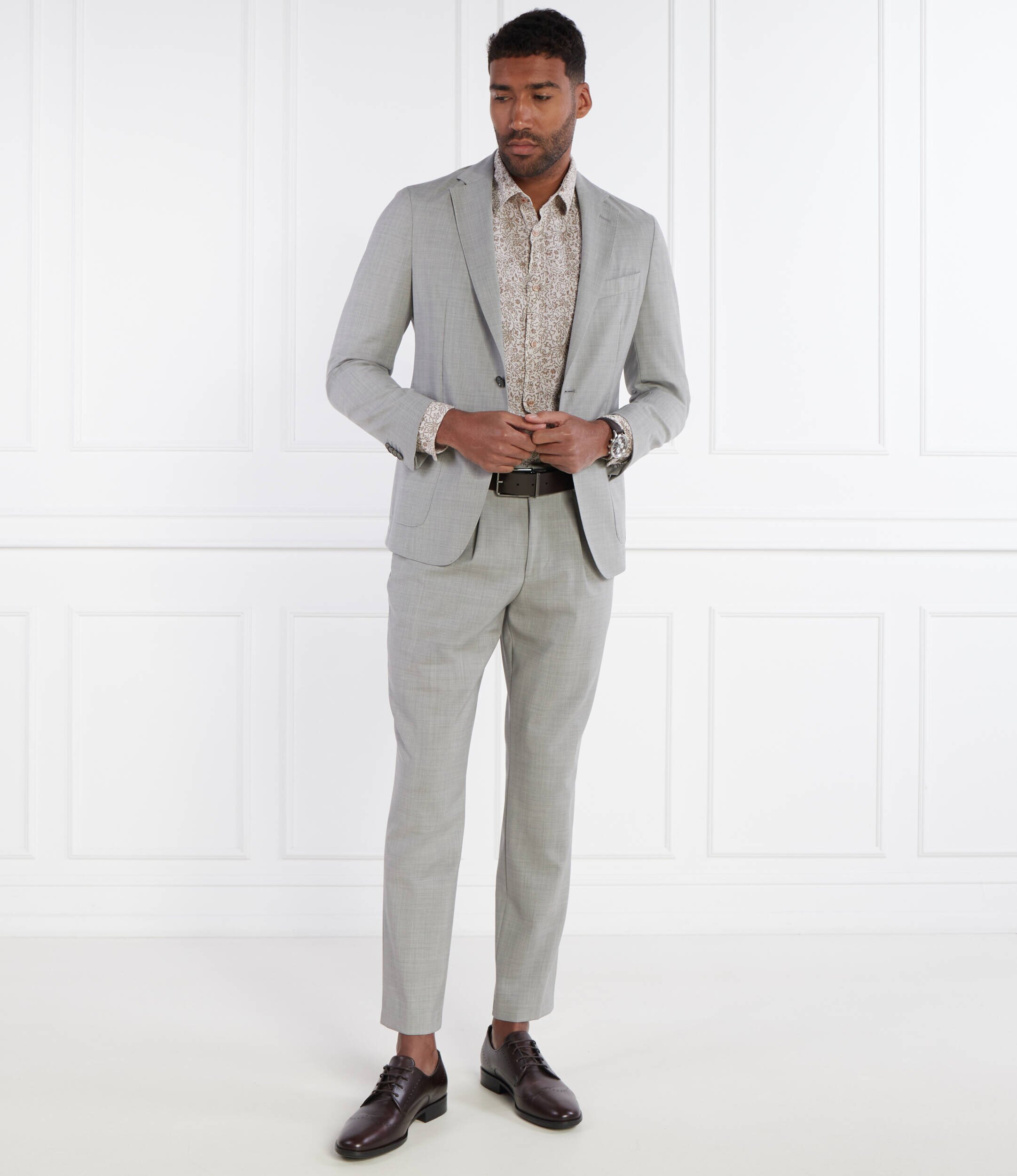 BOSS Black De lână sacou C-Hanry-23 | Slim Fit