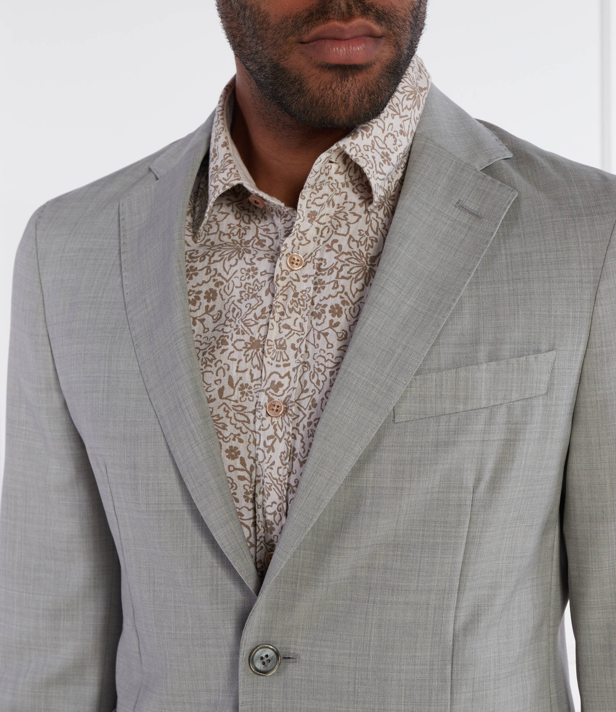 BOSS Black De lână sacou C-Hanry-23 | Slim Fit