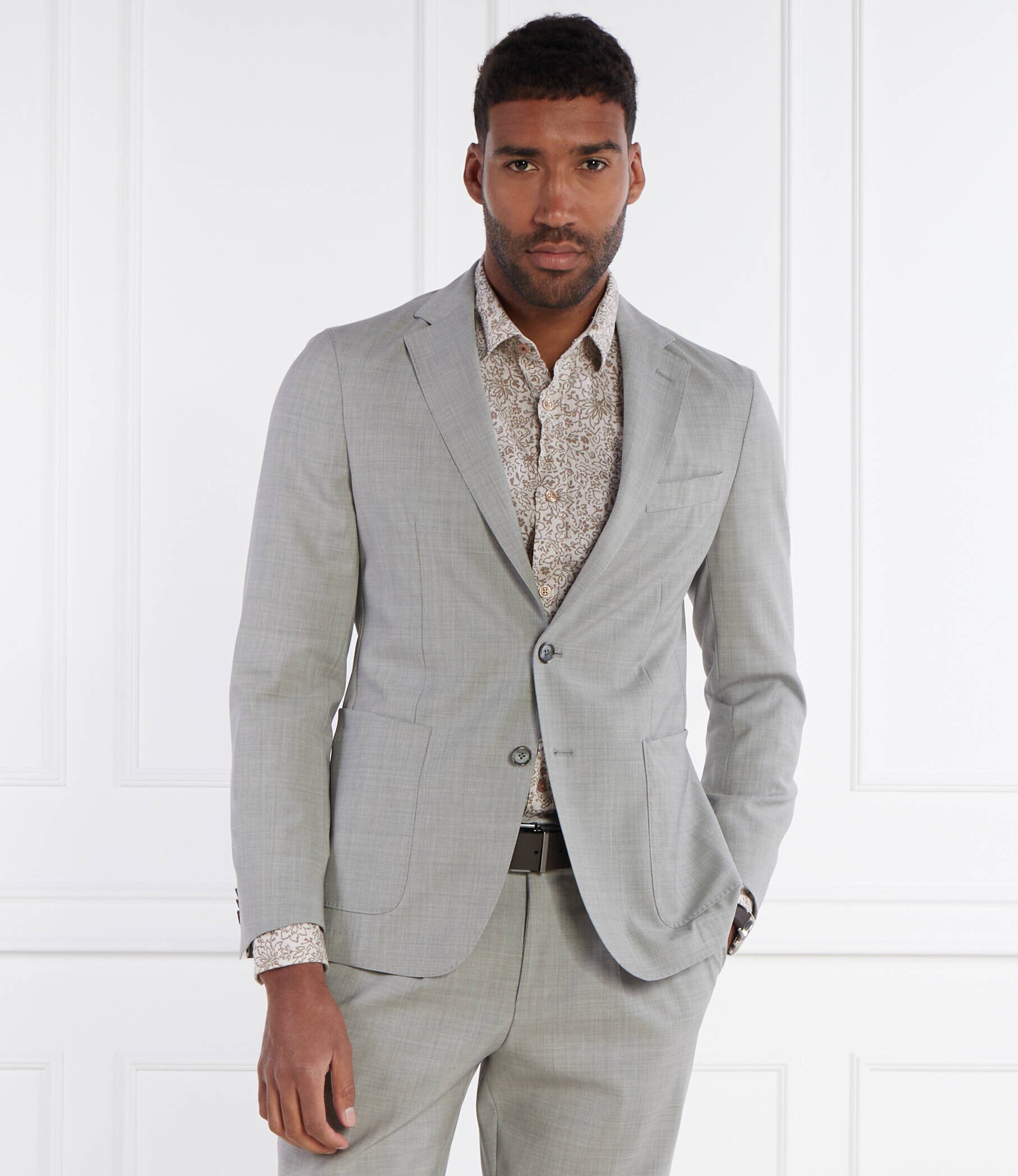 BOSS Black De lână sacou C-Hanry-23 | Slim Fit