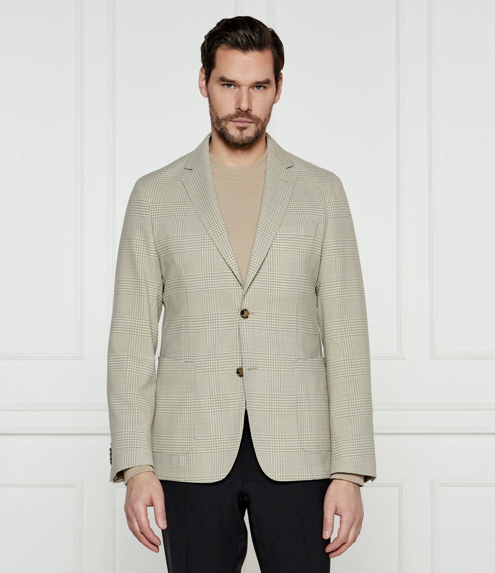 BOSS Black De lână sacou C-Hanry-233 | Slim Fit