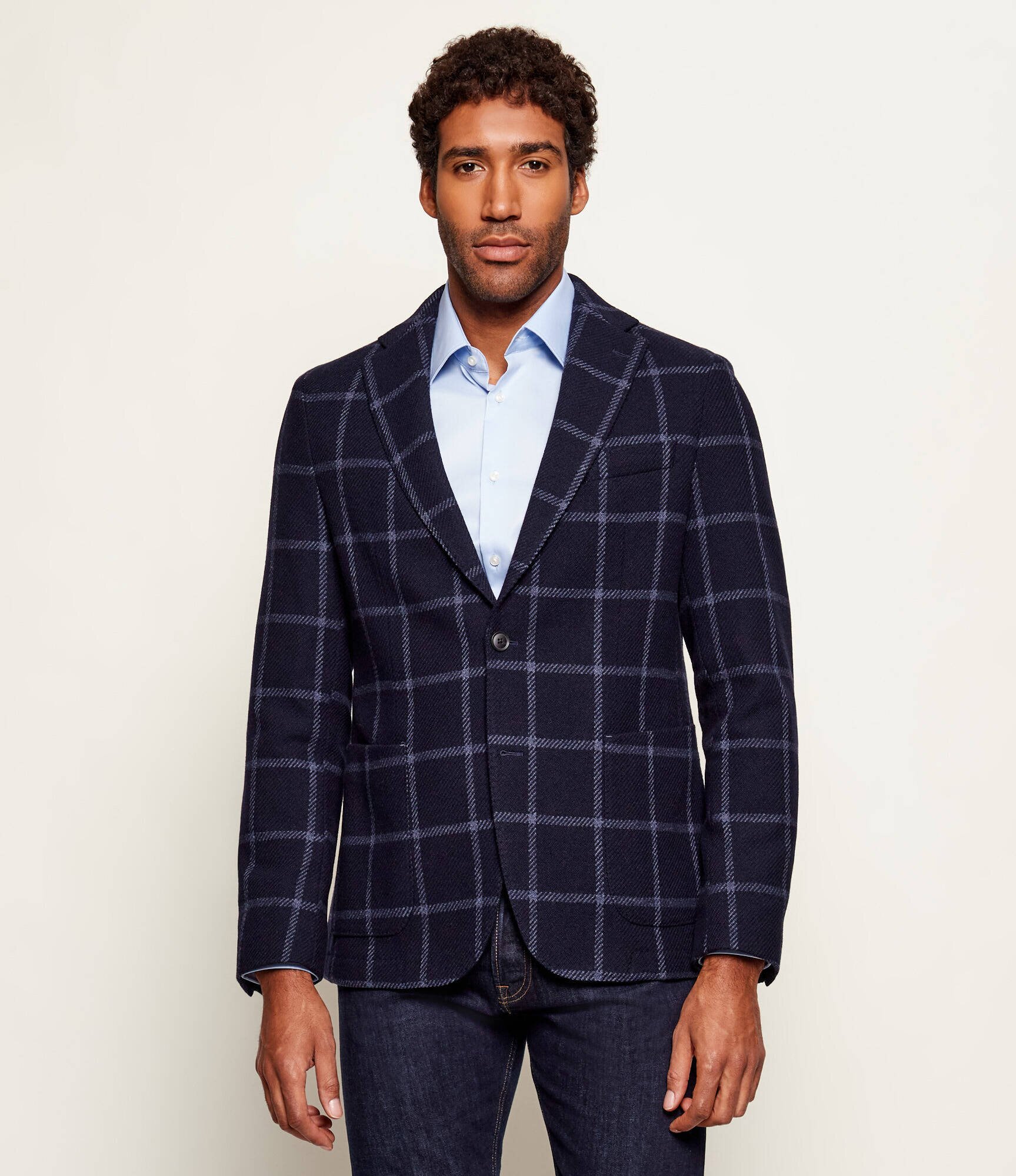 BOSS Black De lână sacou C-Hanry-252 | Slim Fit