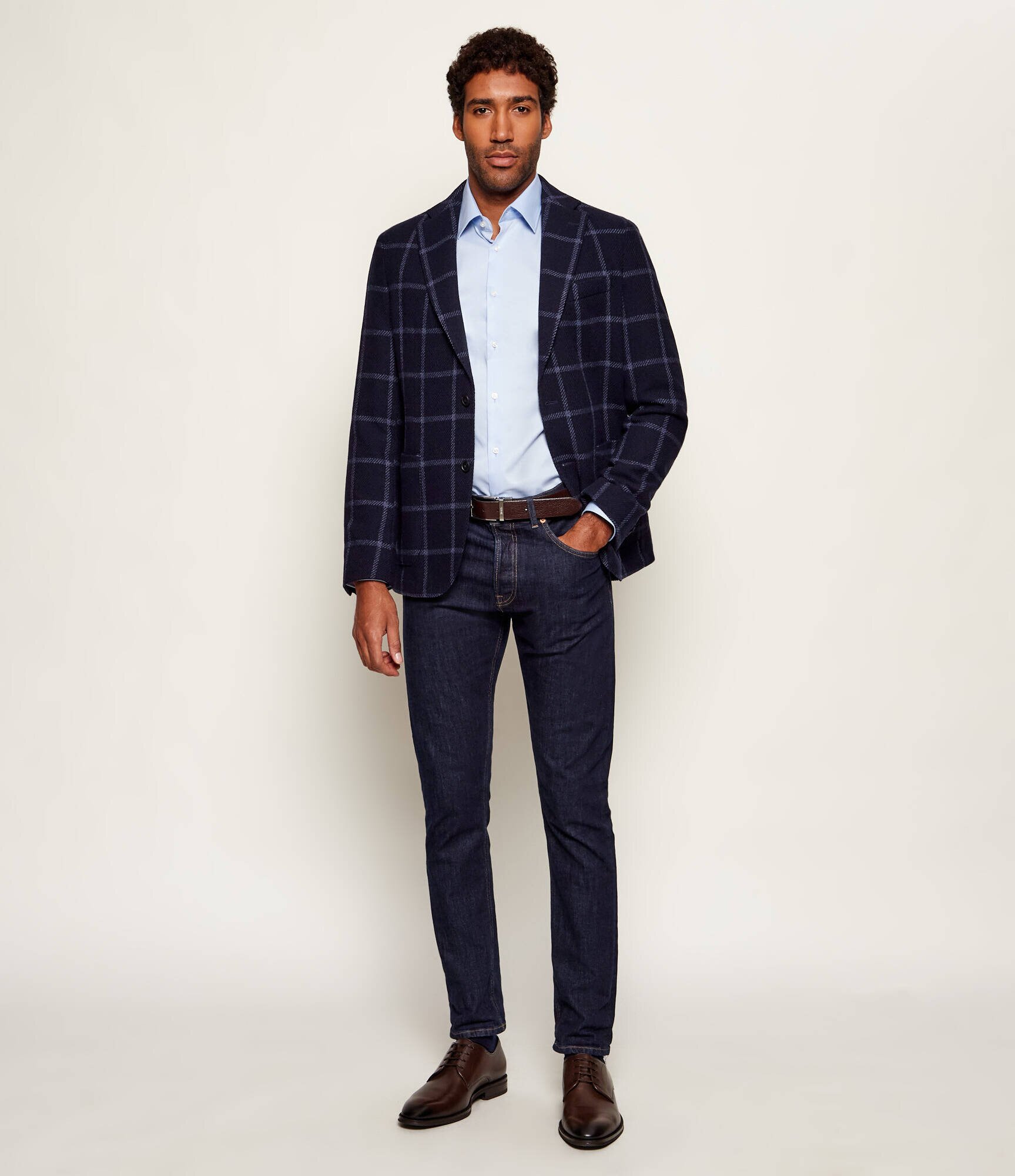 BOSS Black De lână sacou C-Hanry-252 | Slim Fit