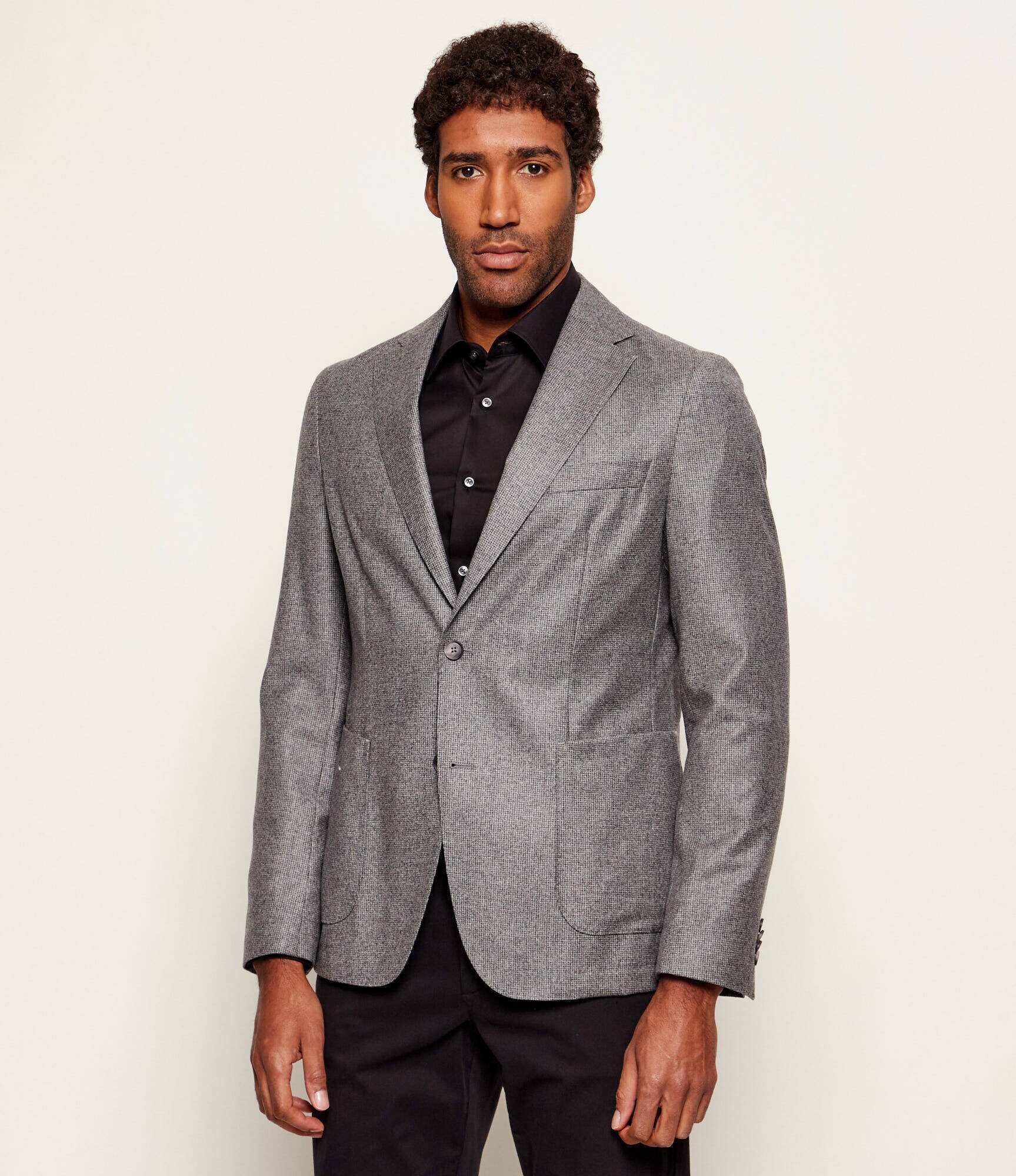 BOSS Black De lână sacou C-Hanry-252 | Slim Fit