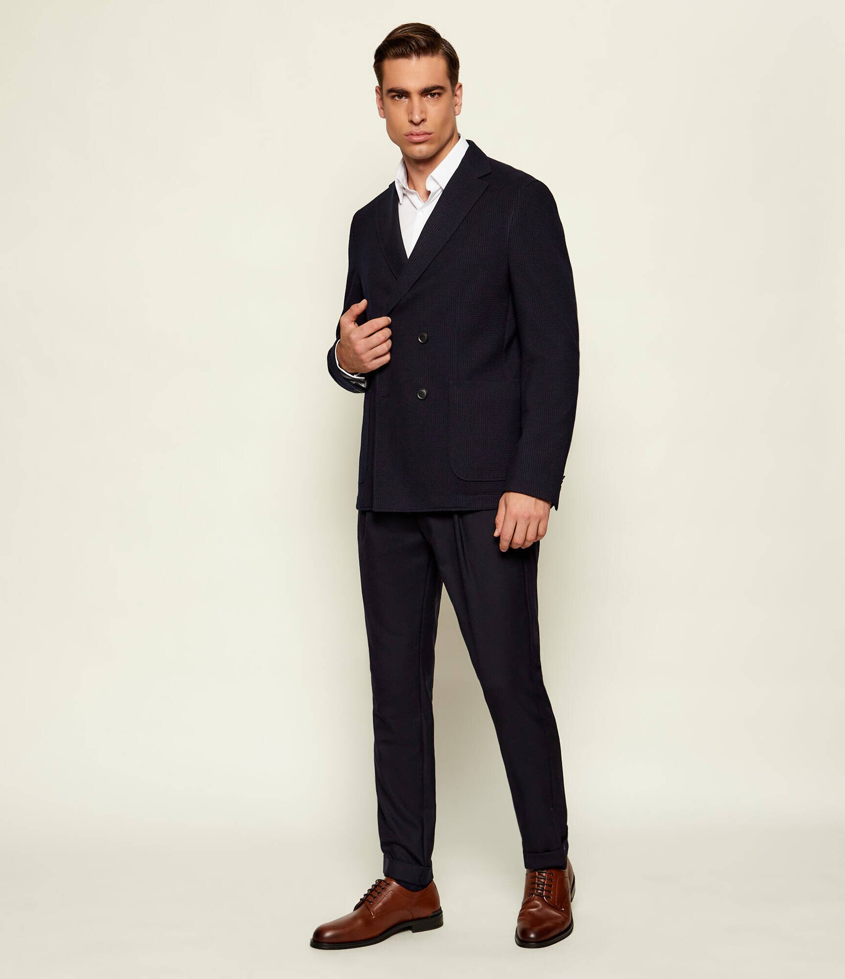 BOSS Black De lână sacou C-Hanry-DB-254 | Slim Fit