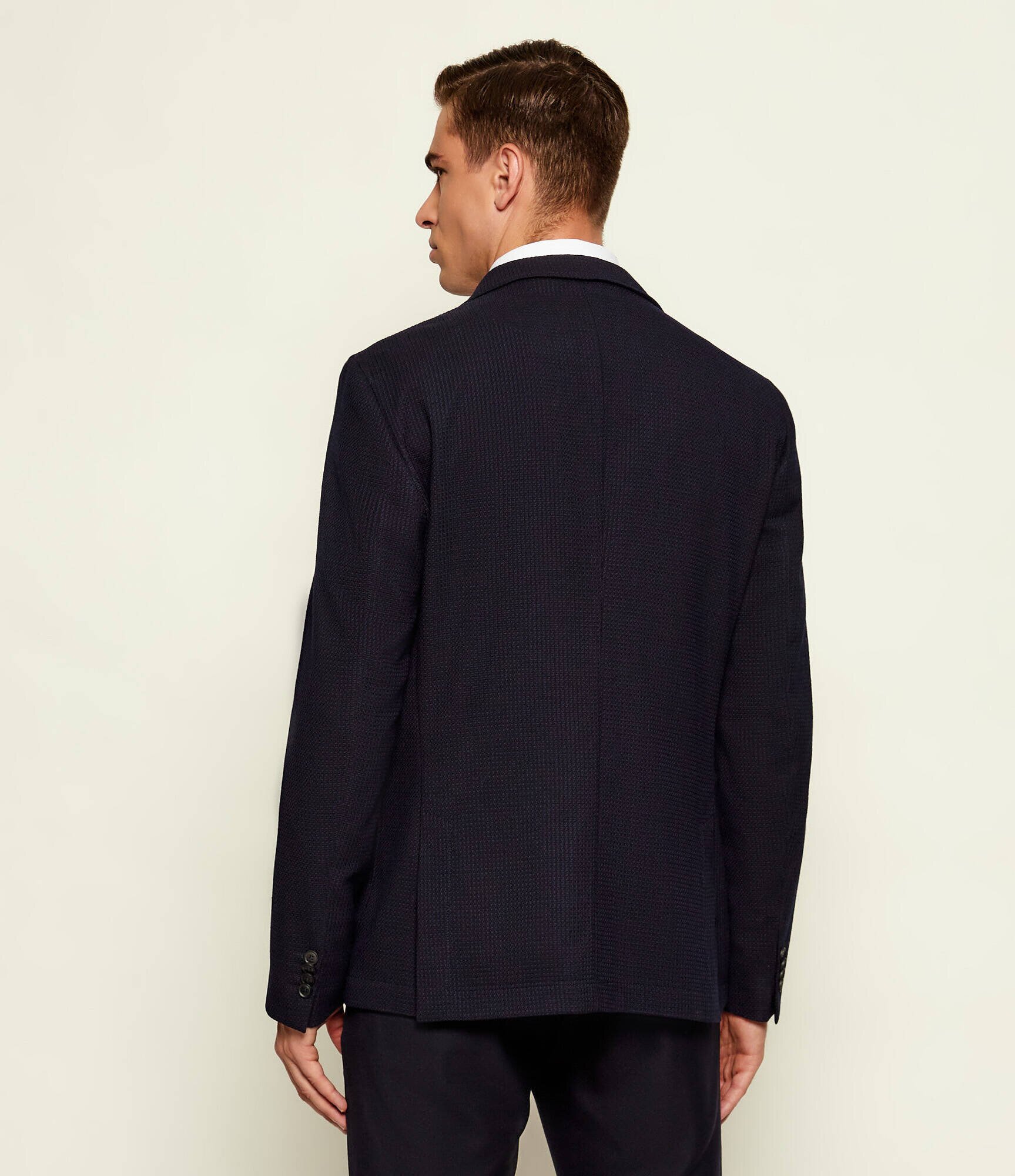 BOSS Black De lână sacou C-Hanry-DB-254 | Slim Fit