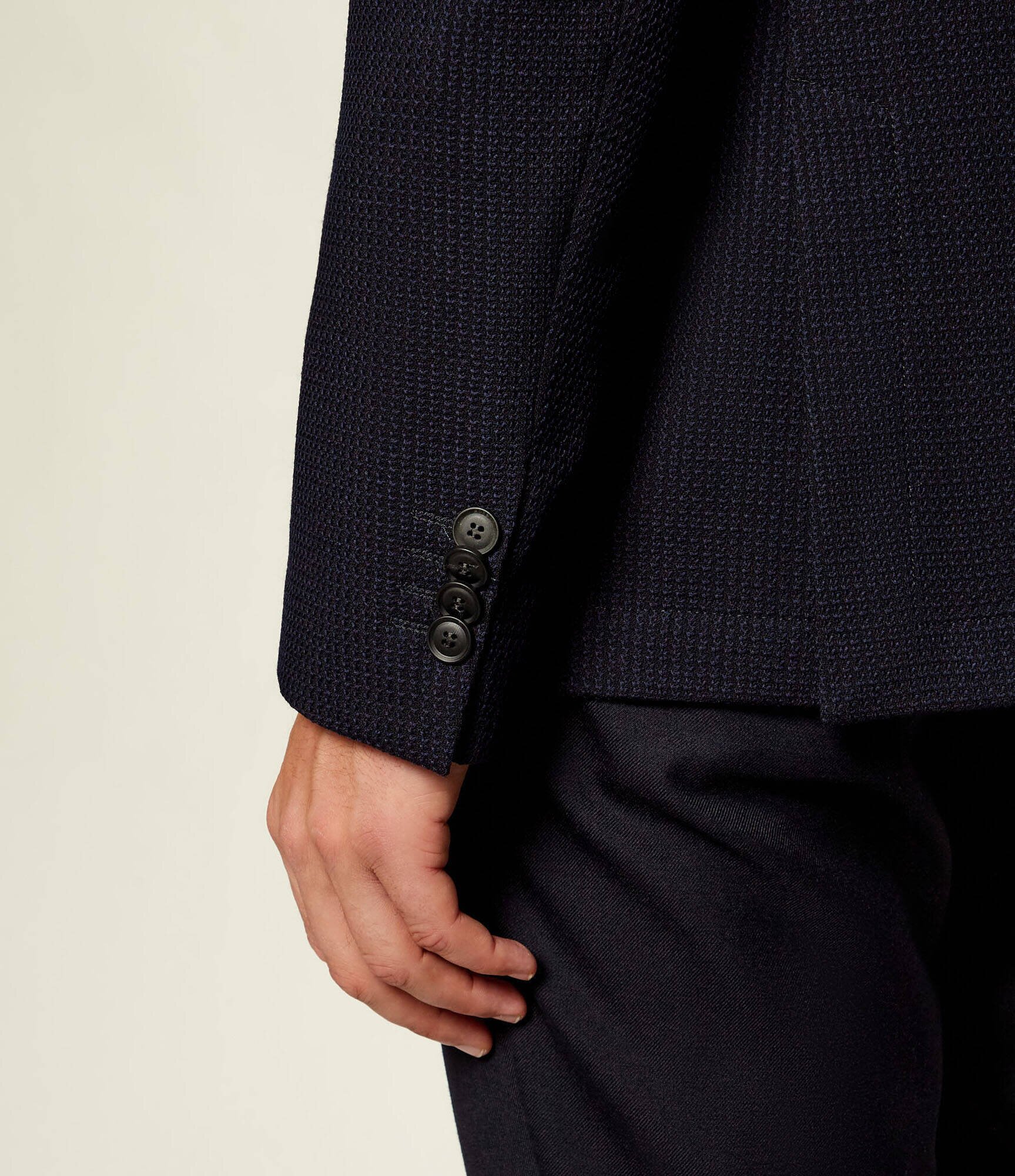 BOSS Black De lână sacou C-Hanry-DB-254 | Slim Fit